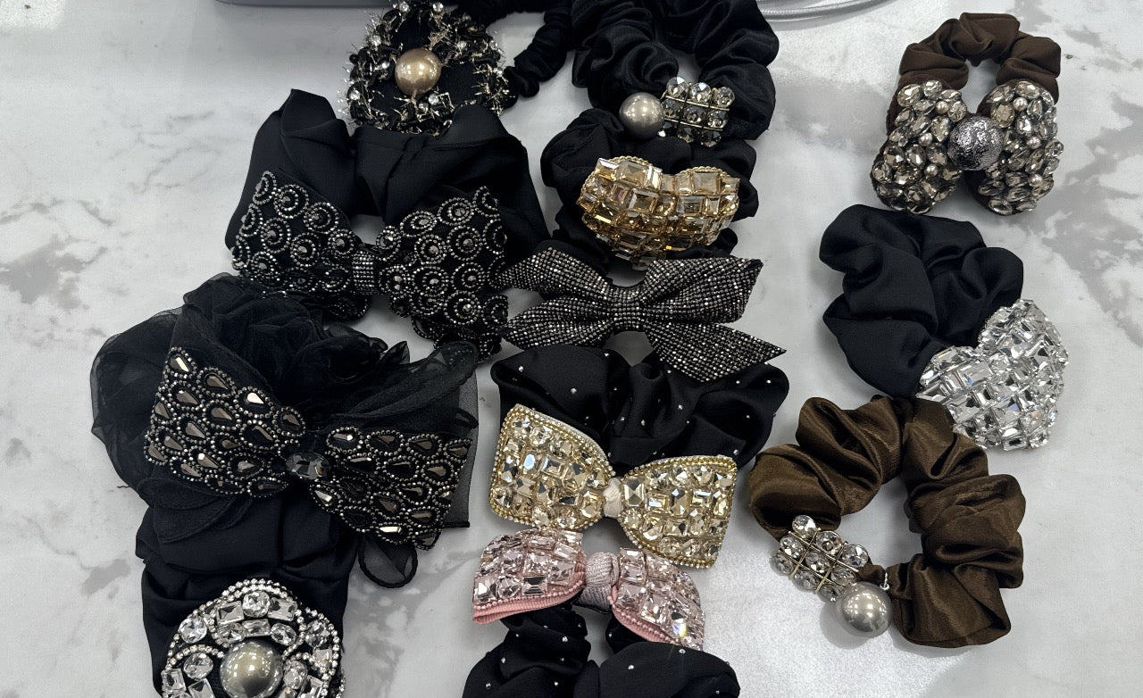 Crystal Hair Ties 0826