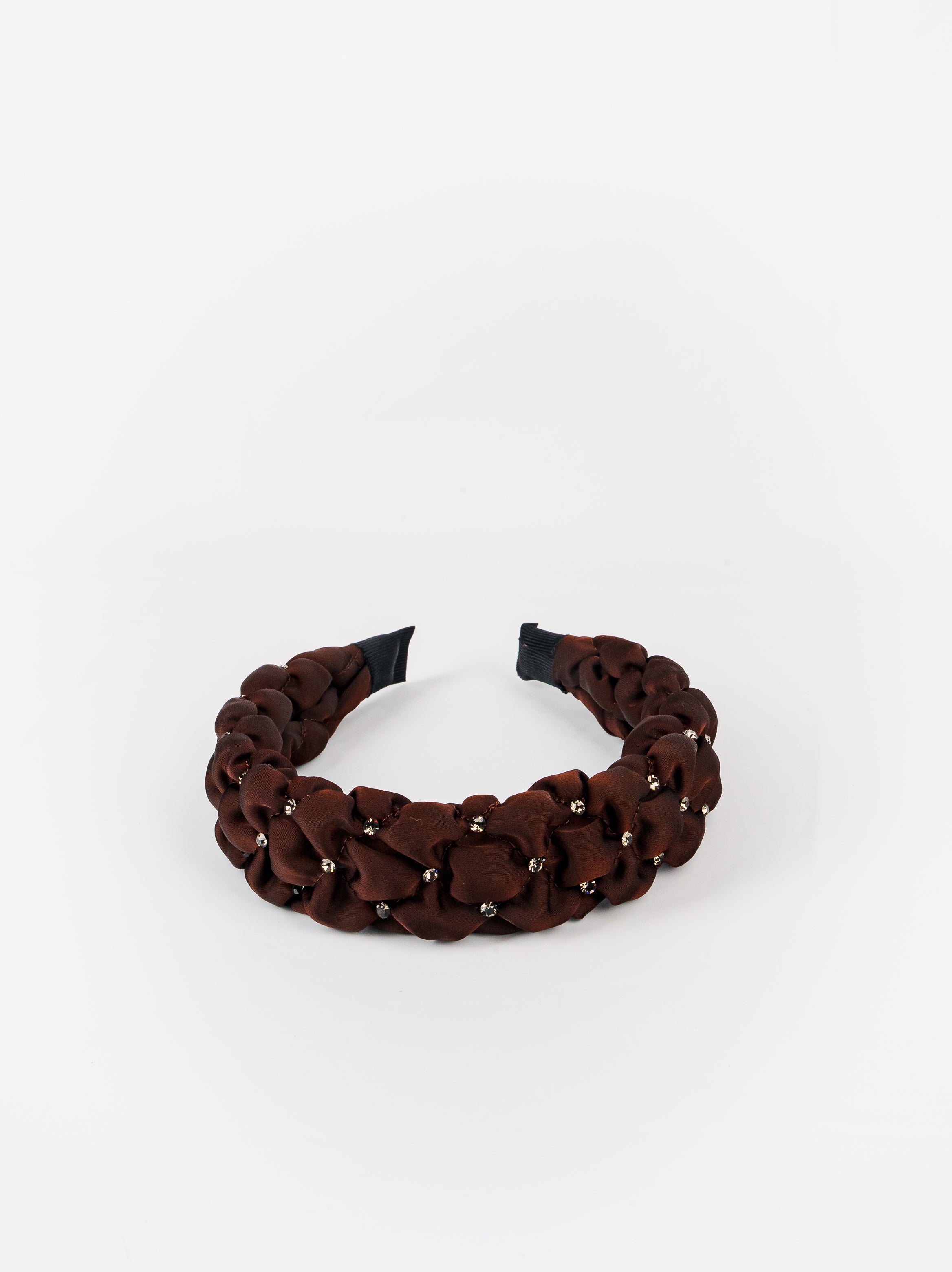 Crystal Detail Braided Band