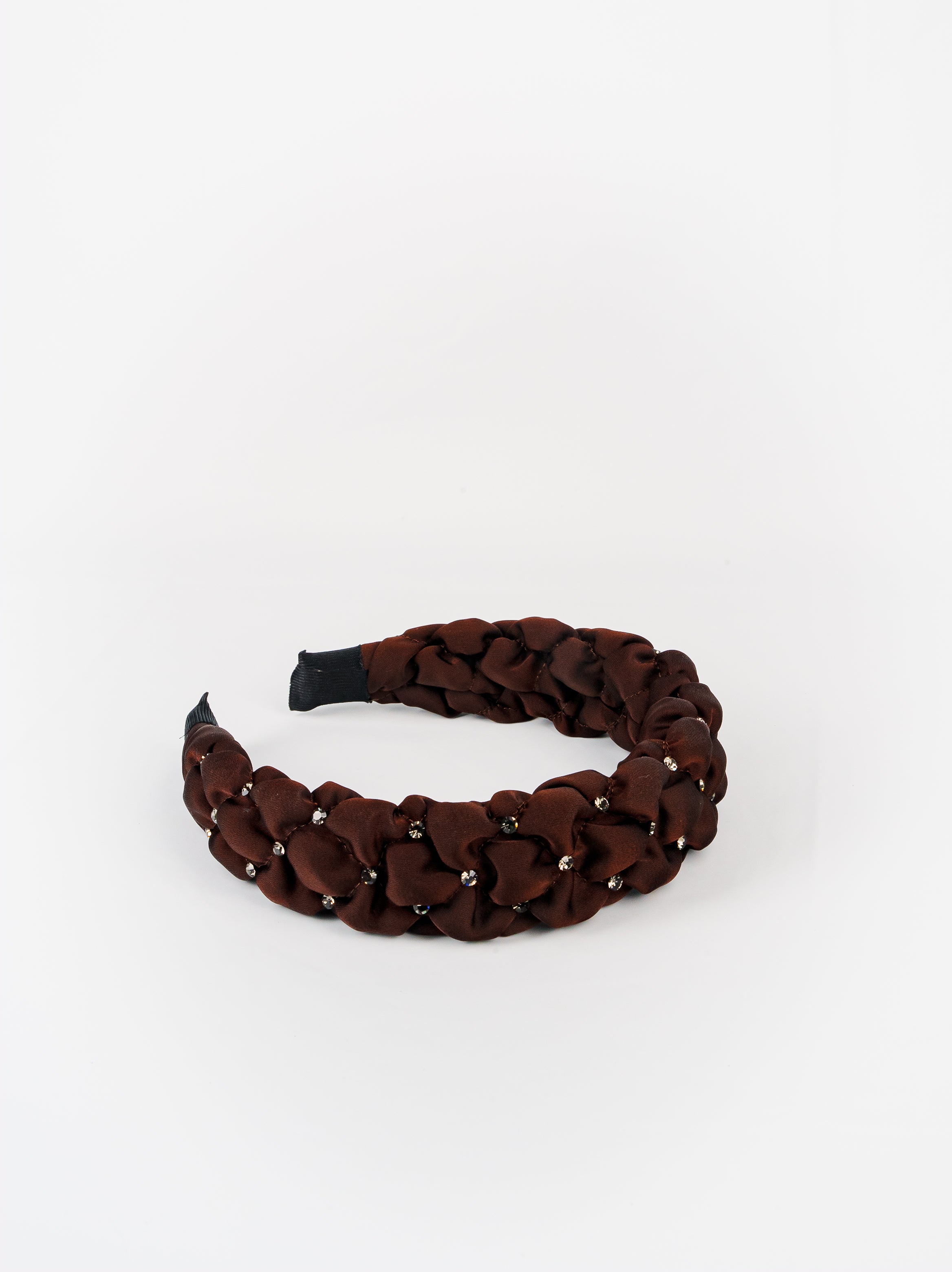 Crystal Detail Braided Band