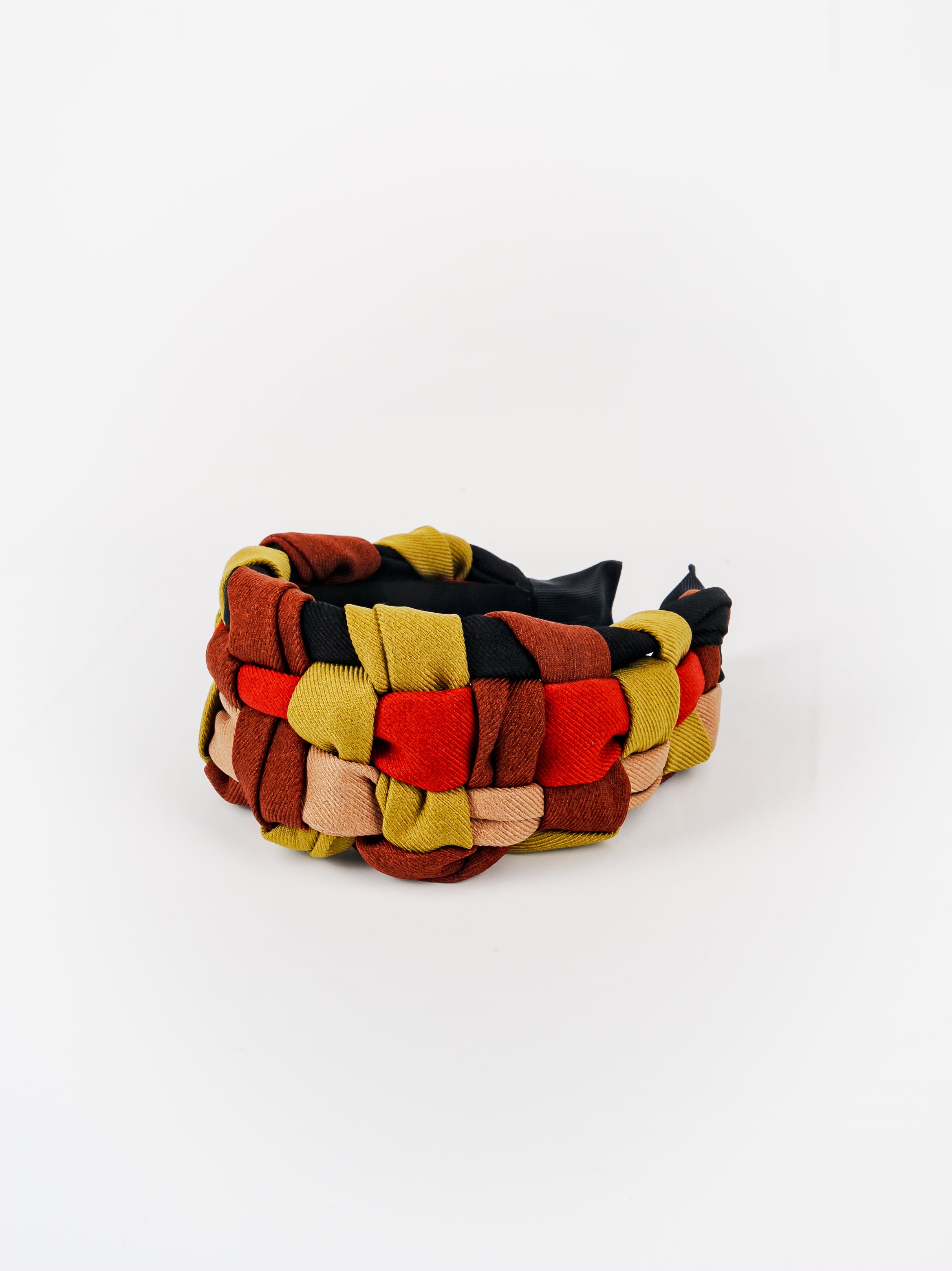 Multicolor Braided Fabric Headband
