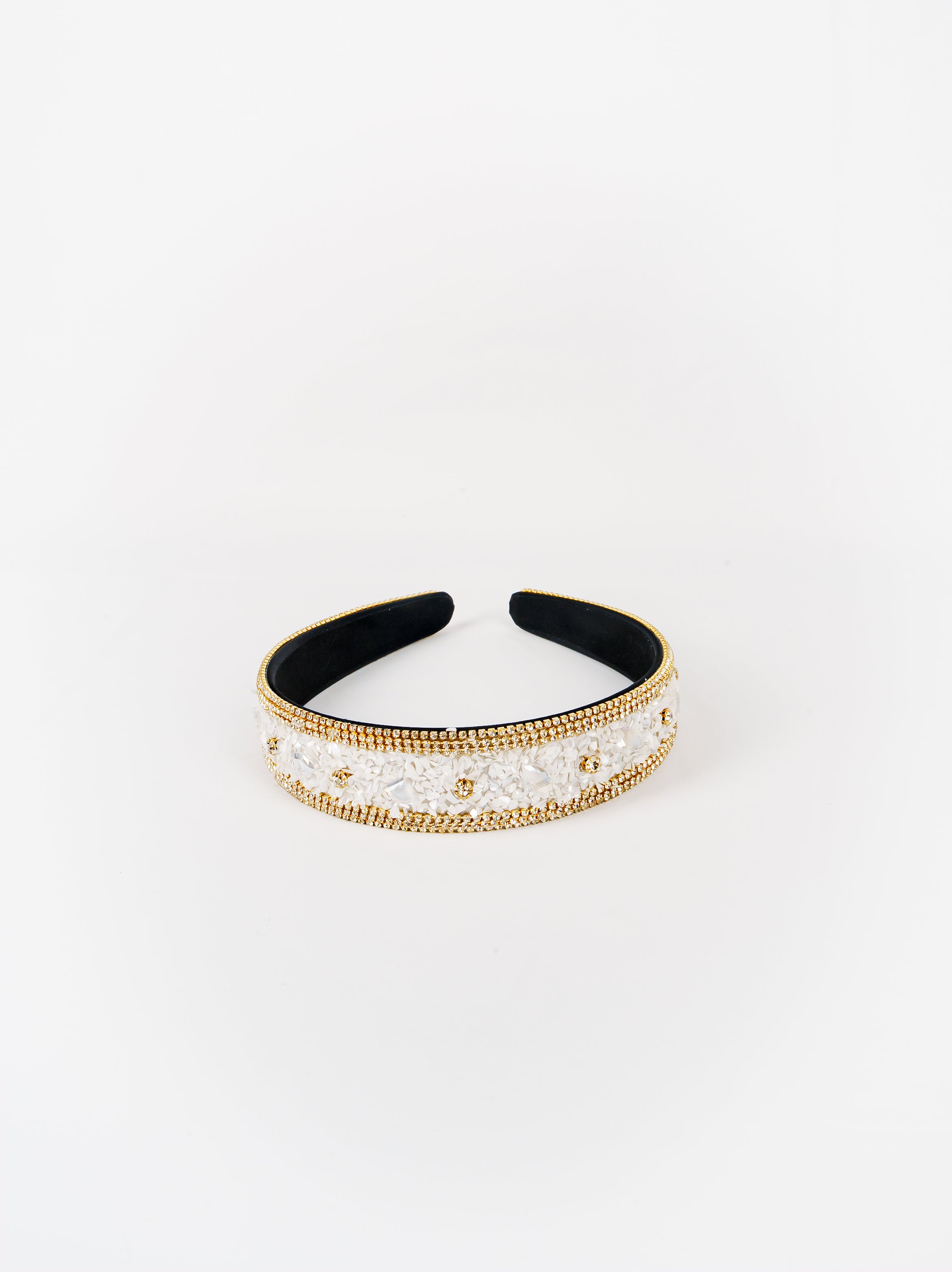 Crystal Bloom Embellished Headband