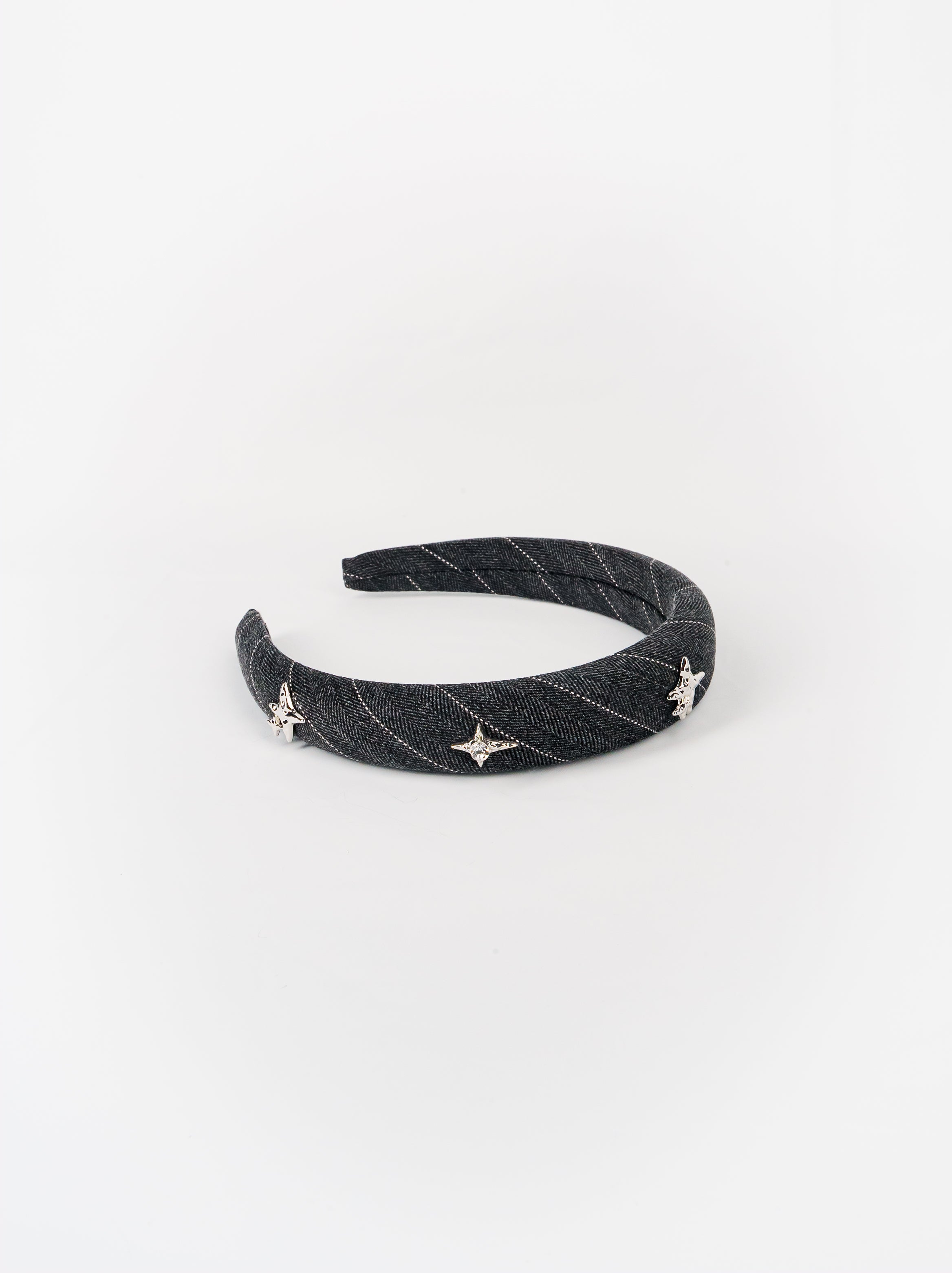 Crystal Star Tweed Headband