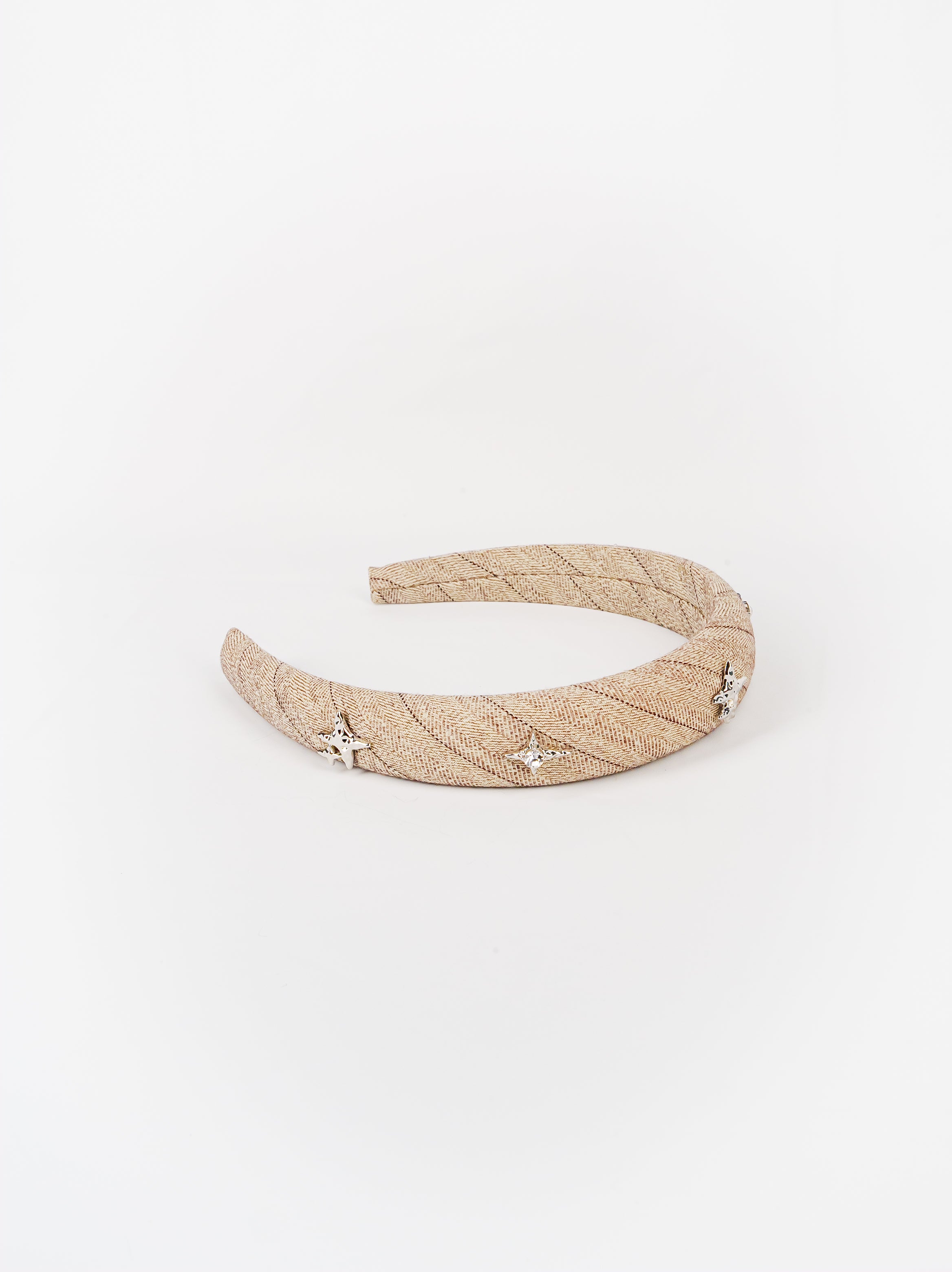 Crystal Star Tweed Headband