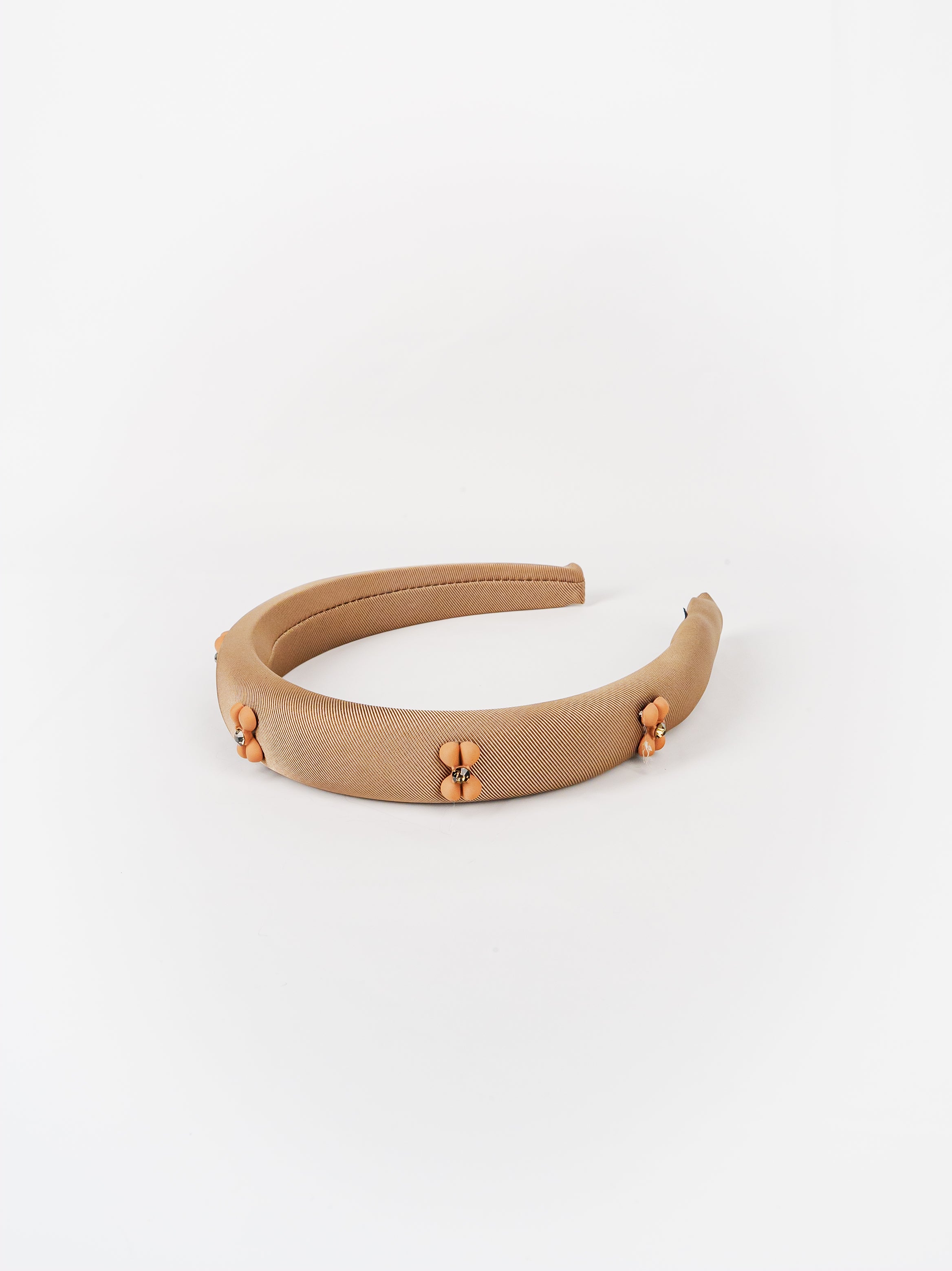 Taupe Matte Bloom Headband