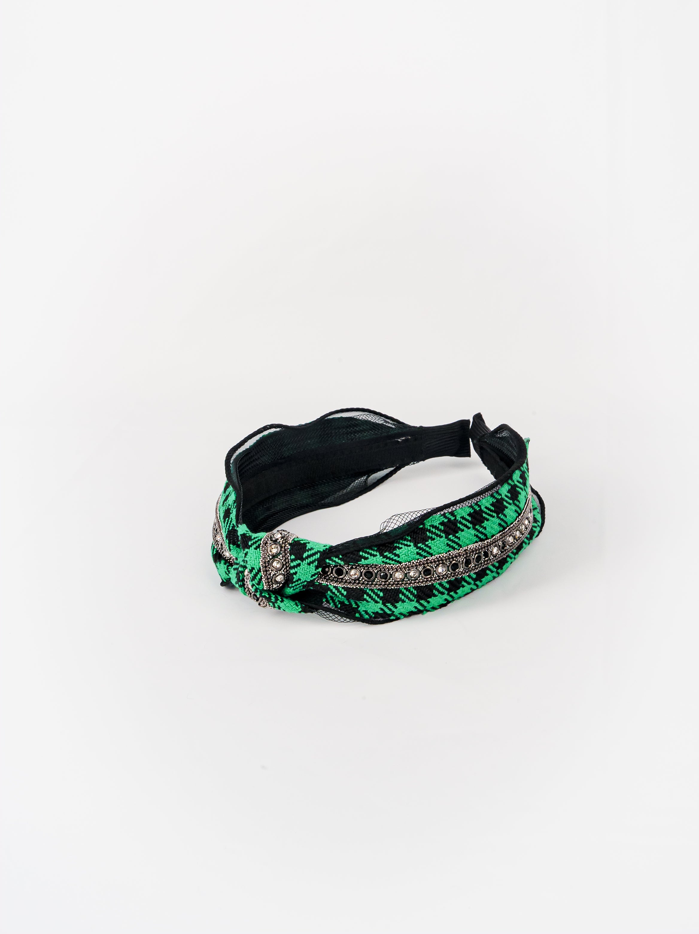 Twist Knot Crystal Headband