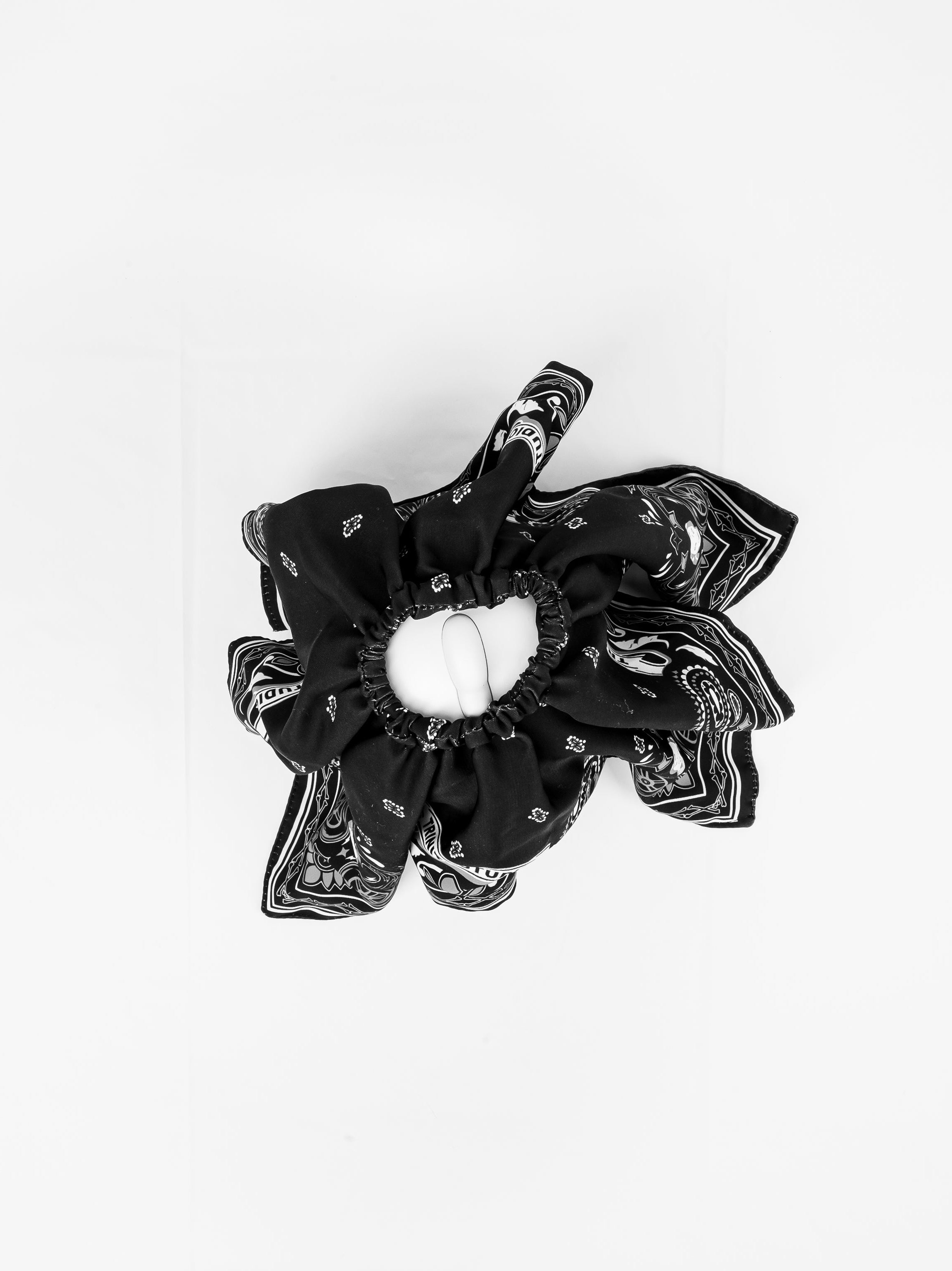 Paisley Bandana Hair Scrunchie