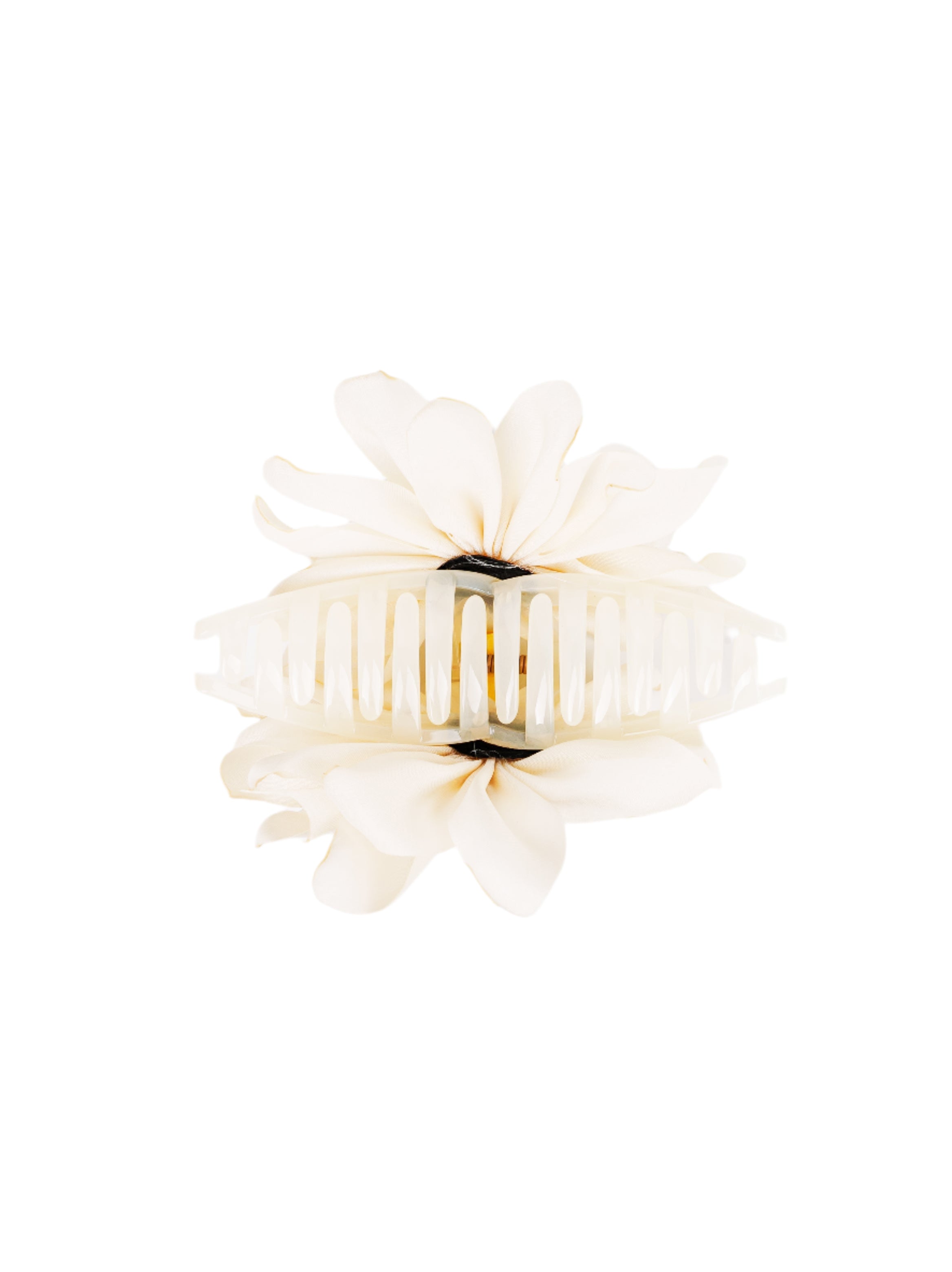Satin Dahlia Flower Hair Claw