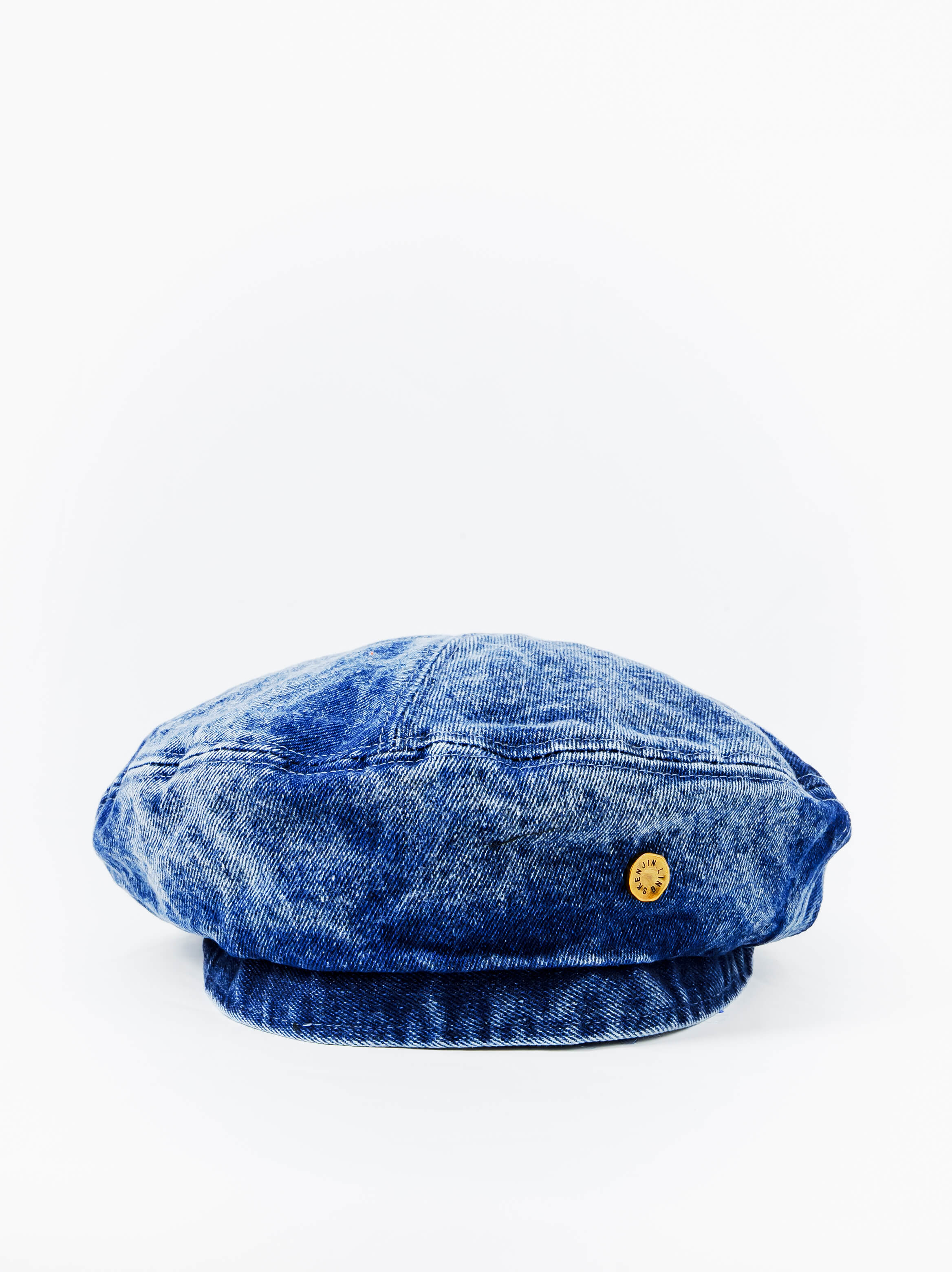 Denim Beret Cap