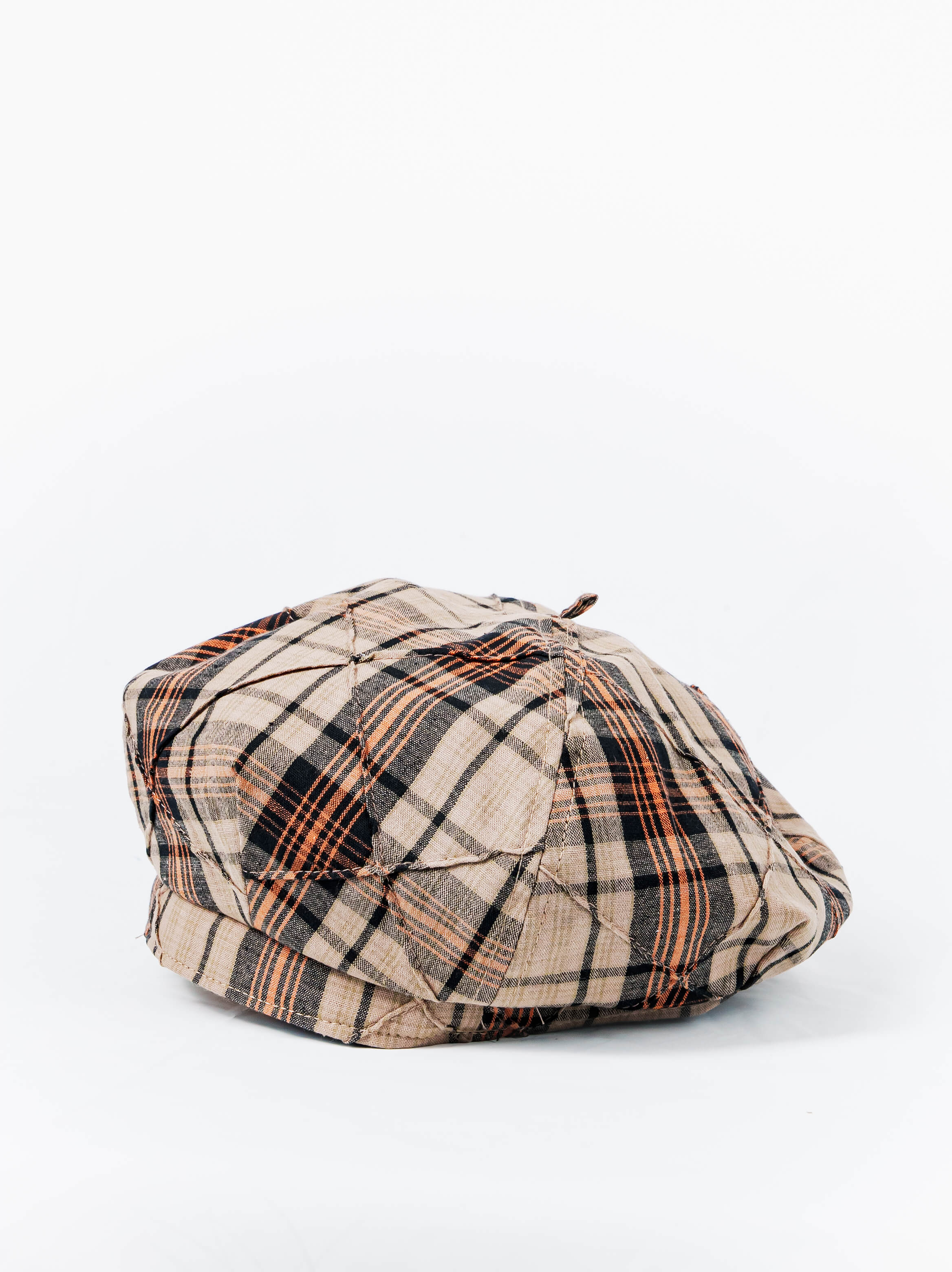 Patchwork Beret Cap