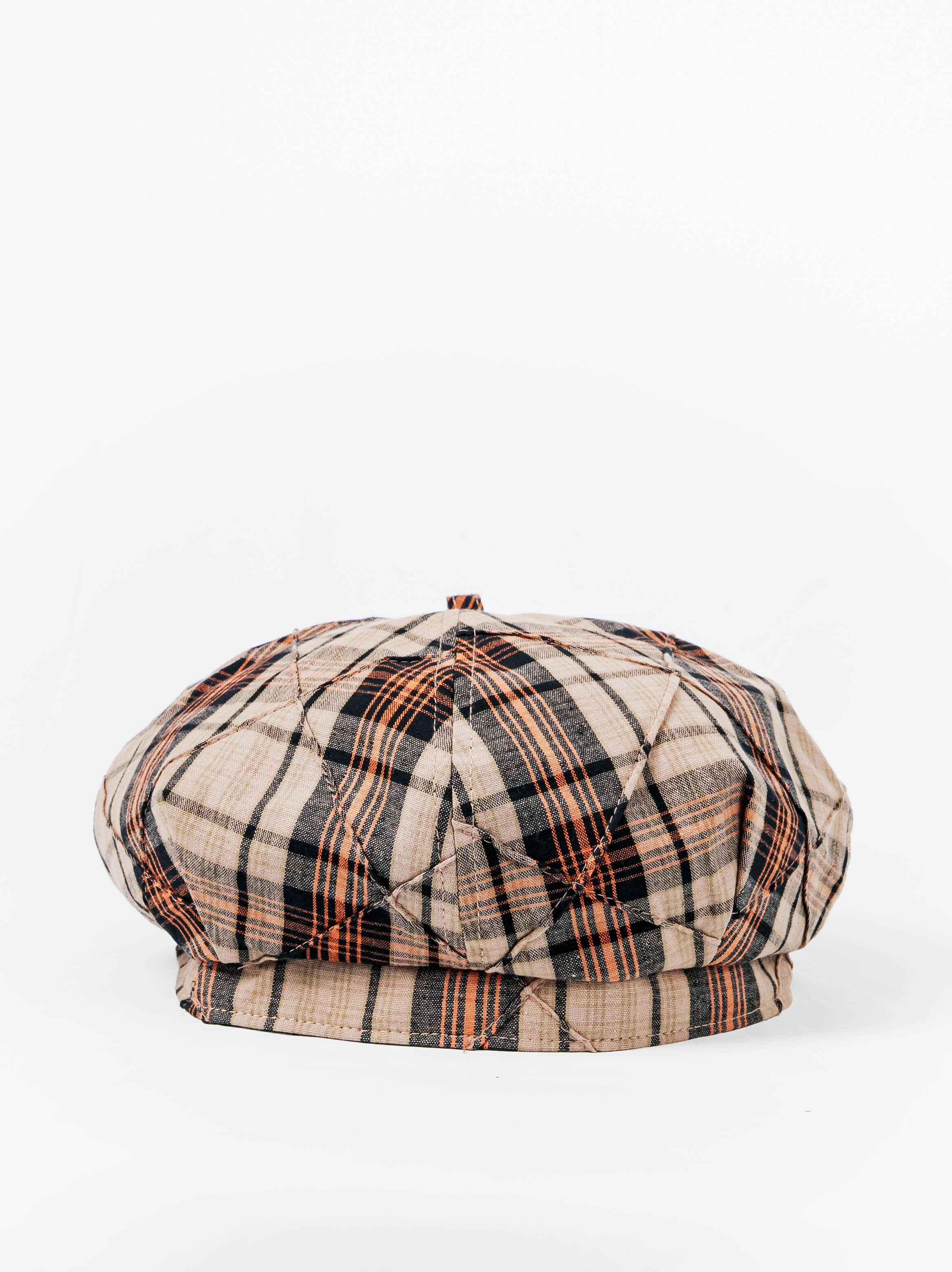 Patchwork Beret Cap
