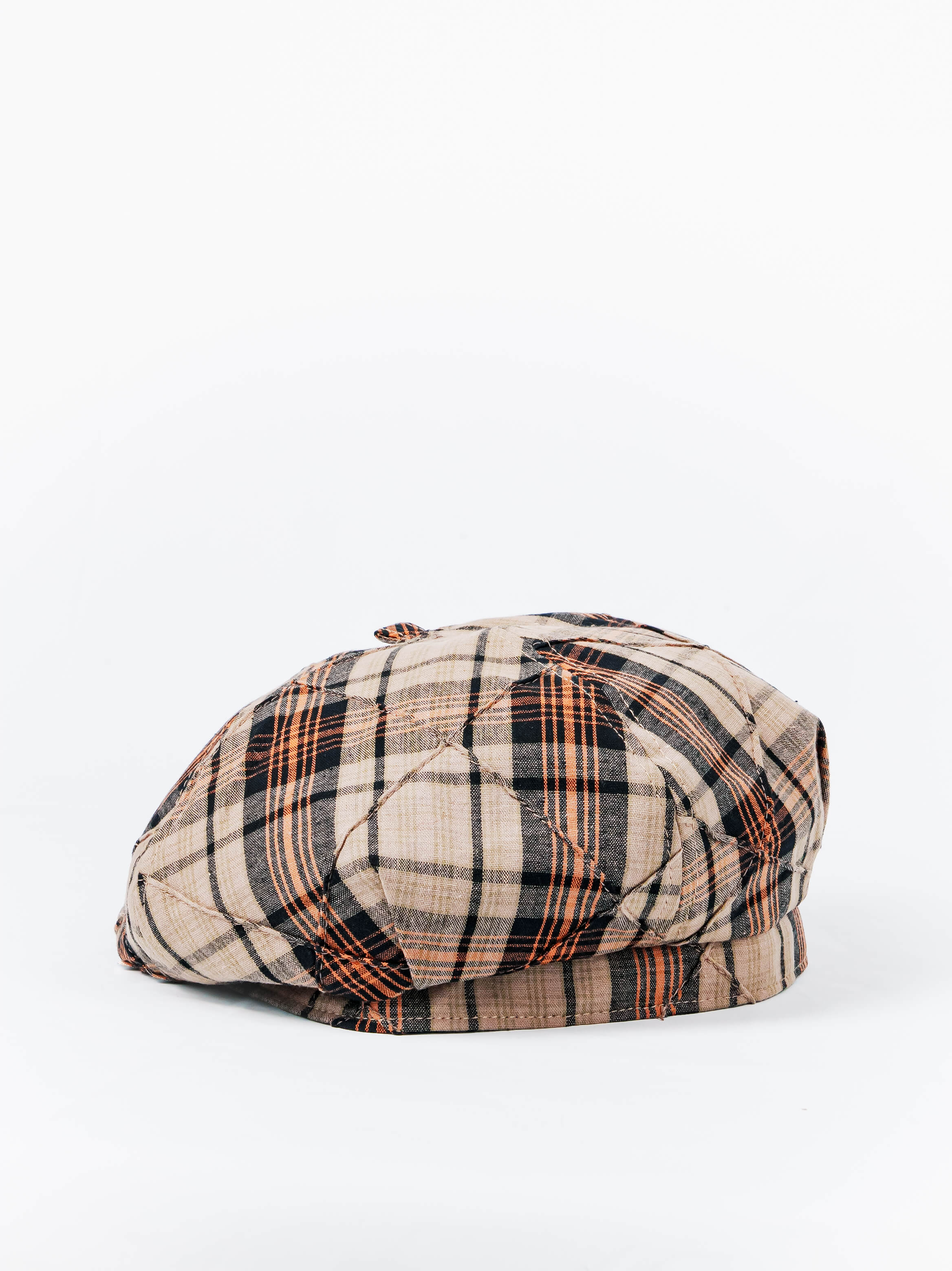 Patchwork Beret Cap