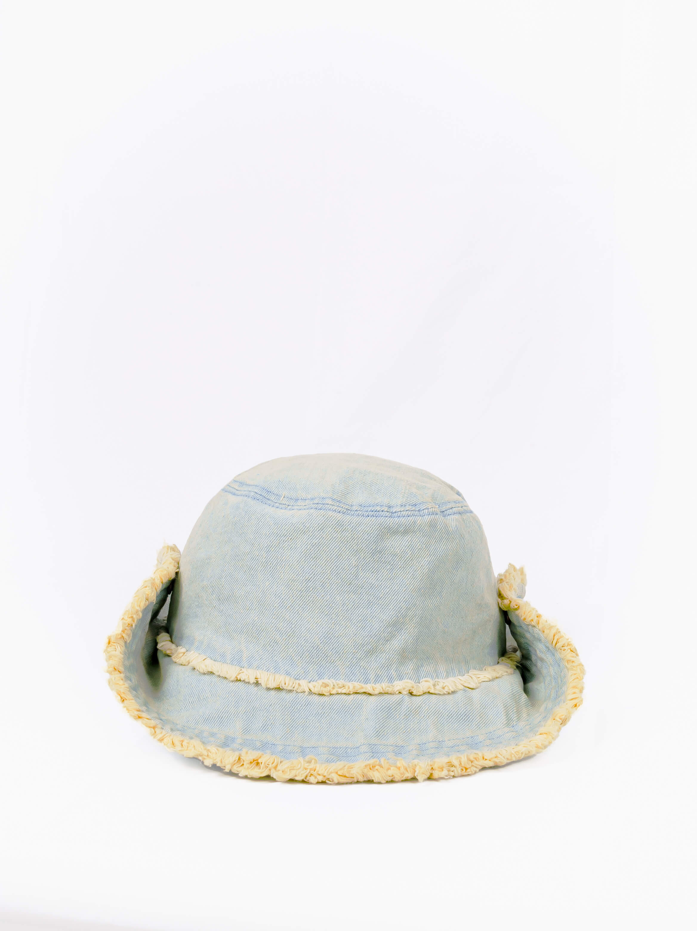 Frayed Edge Denim Sun Hat