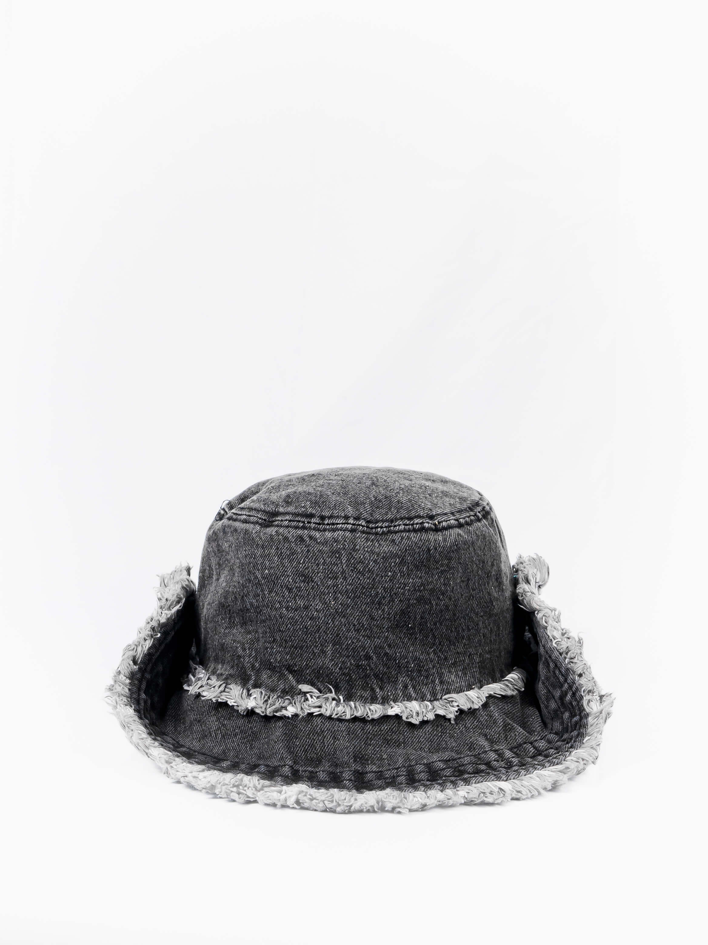 Frayed Edge Denim Sun Hat