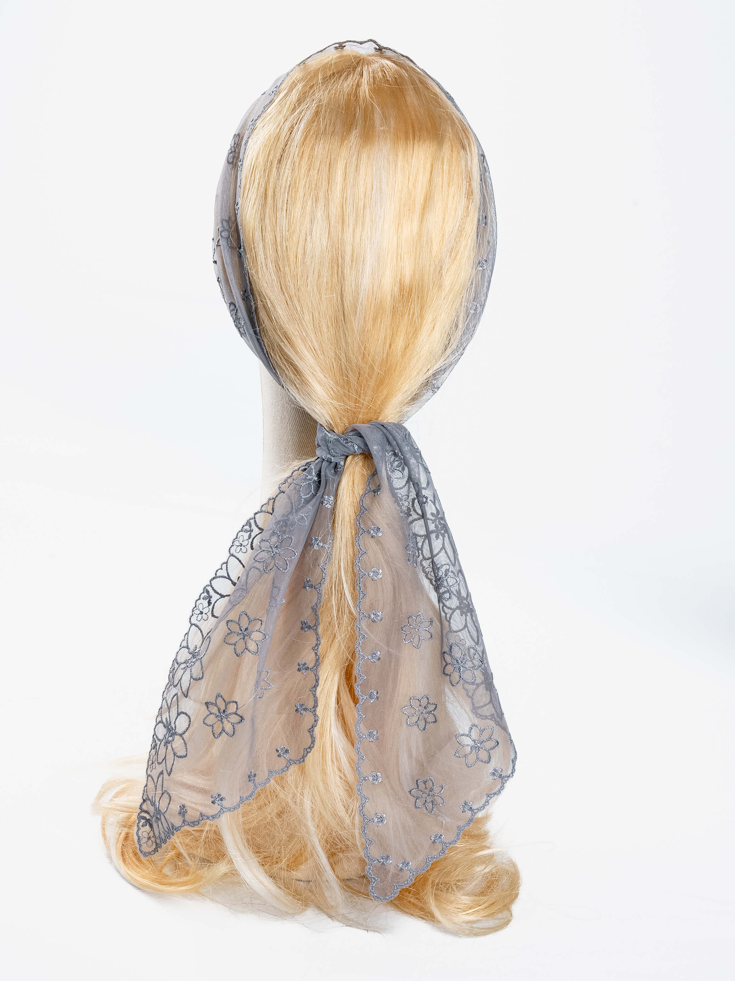 Blossom Lace Veil Scarf