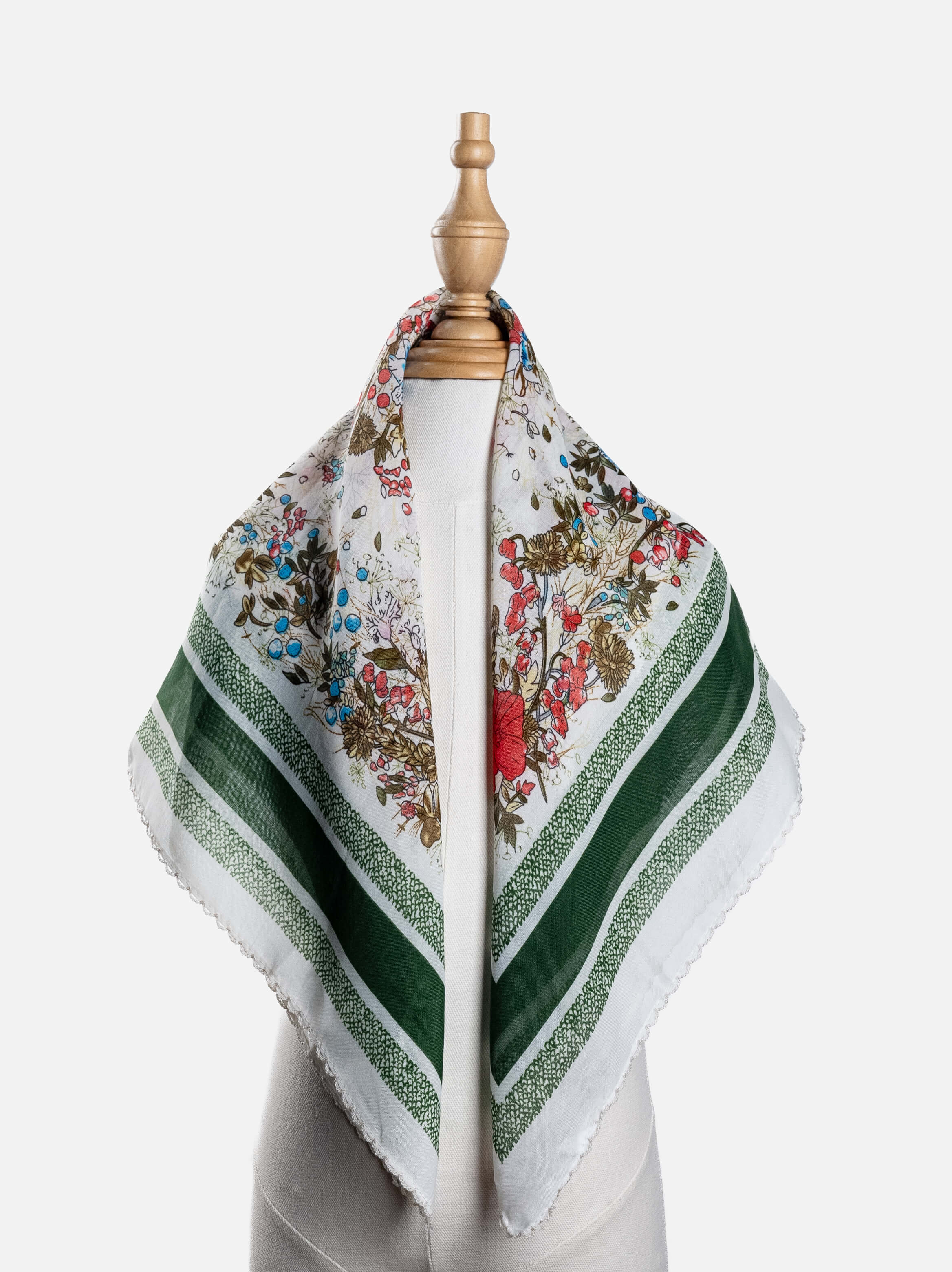 Wild Meadow Border Scarf