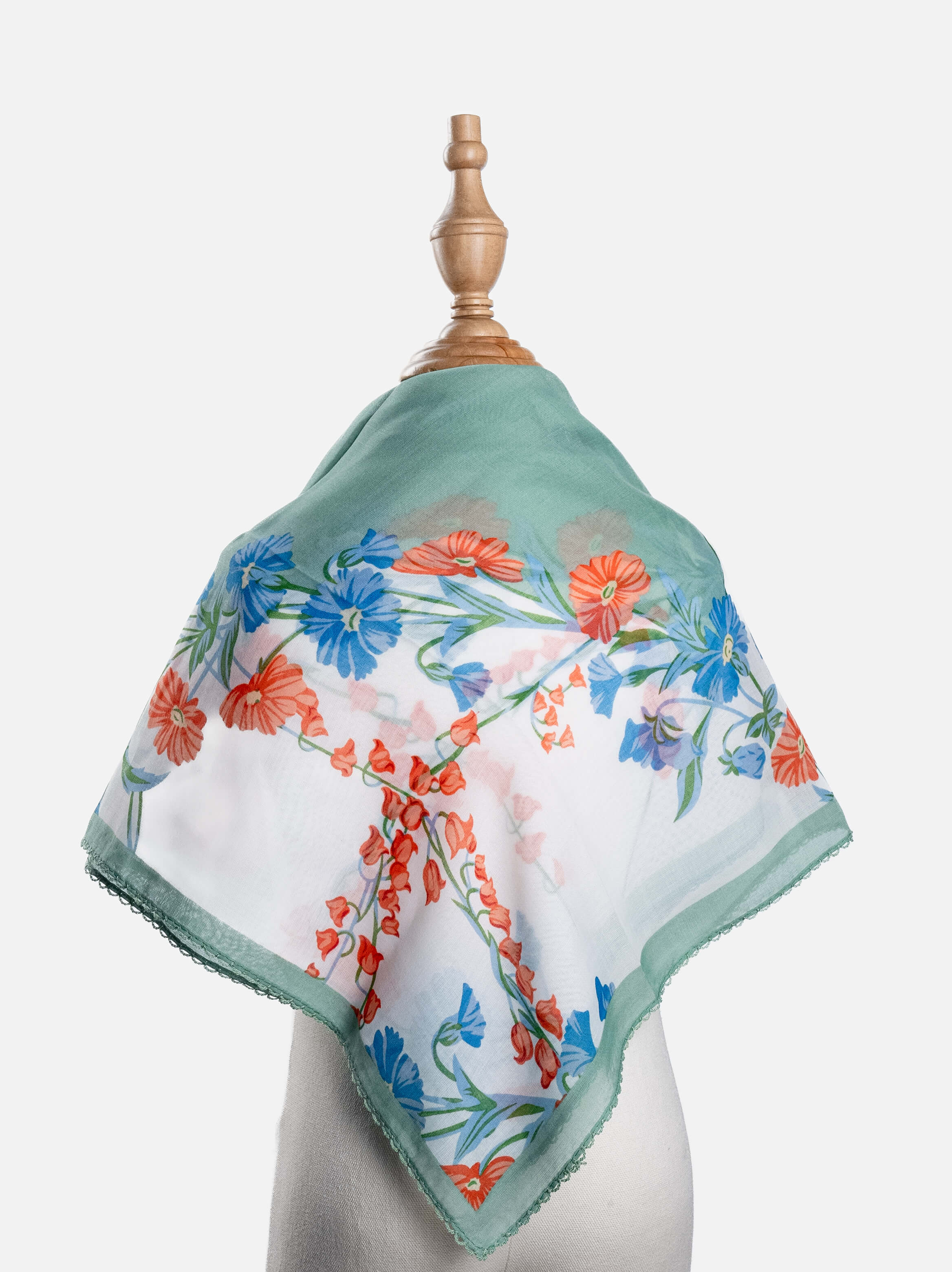 Garden Bloom Frame Scarf