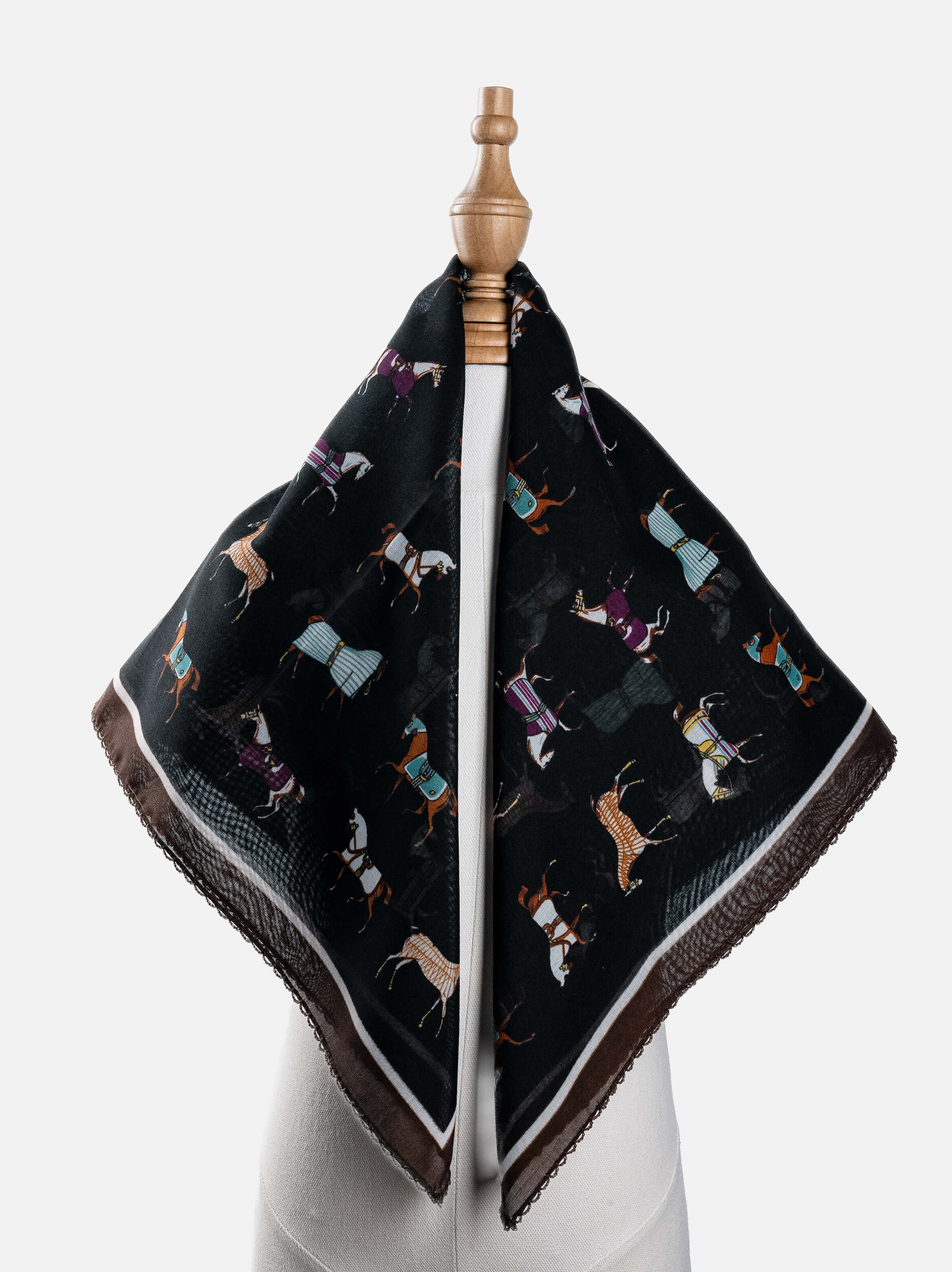 Mini Horse Parade Square Scarf