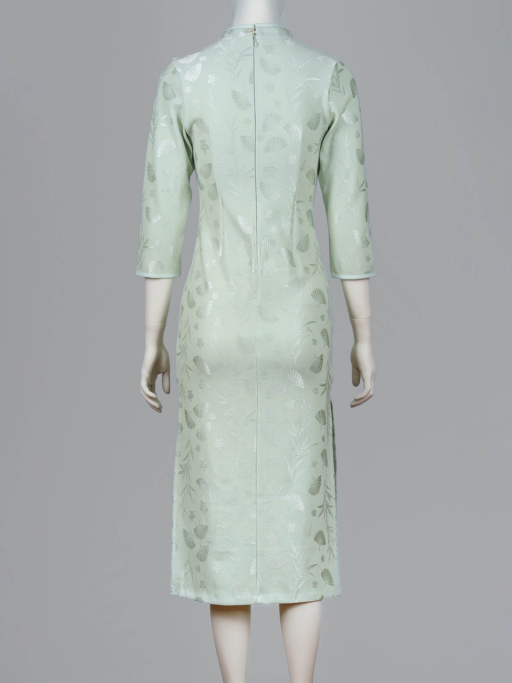 Women's Mint Bamboo Cheongsam