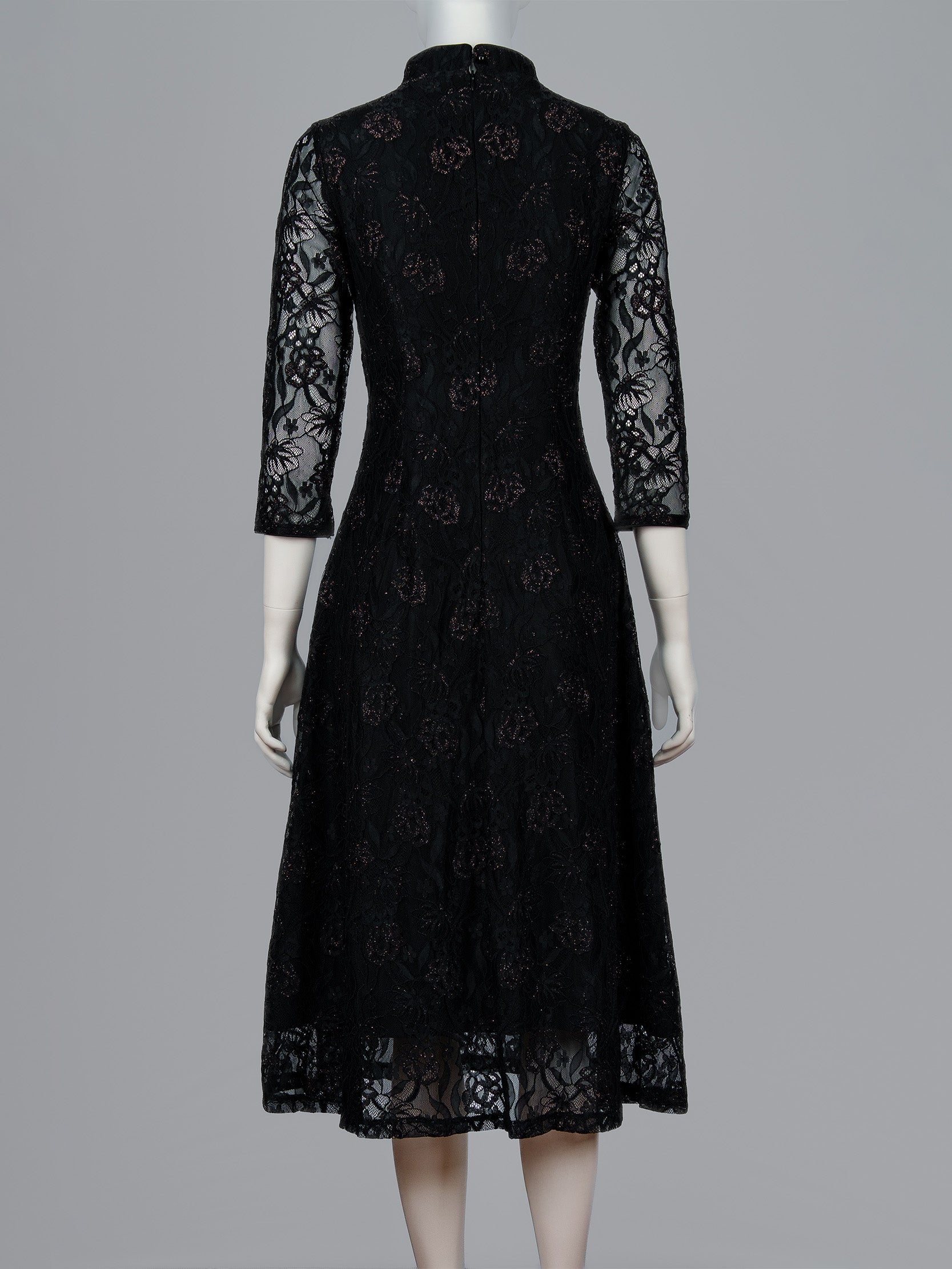 Women’s Black Lace Cheongsam