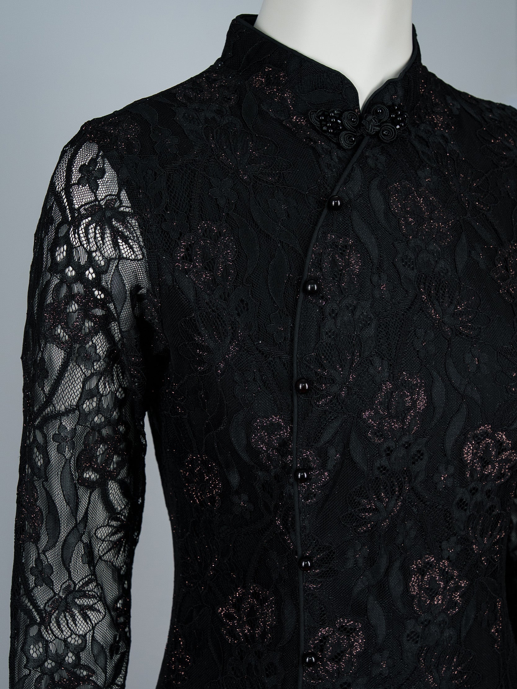 Women’s Black Lace Cheongsam