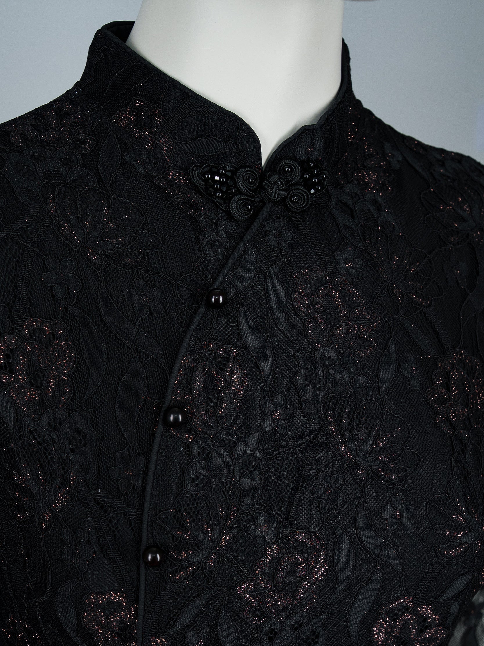 Women’s Black Lace Cheongsam