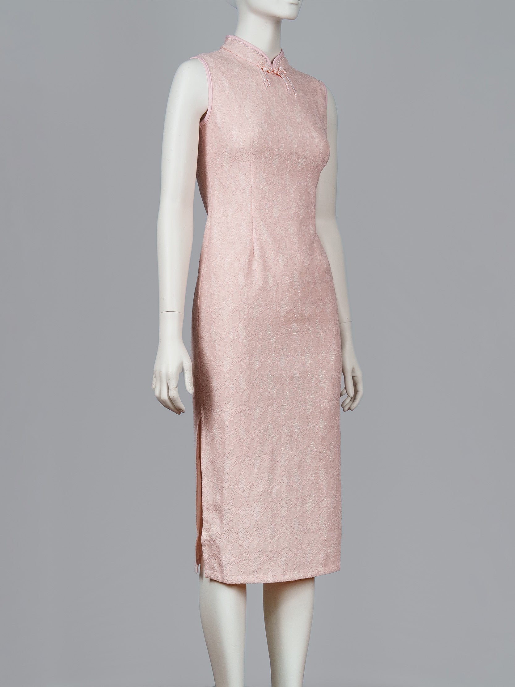 Women's Lace Cheongsam Set with Bolero Jacket