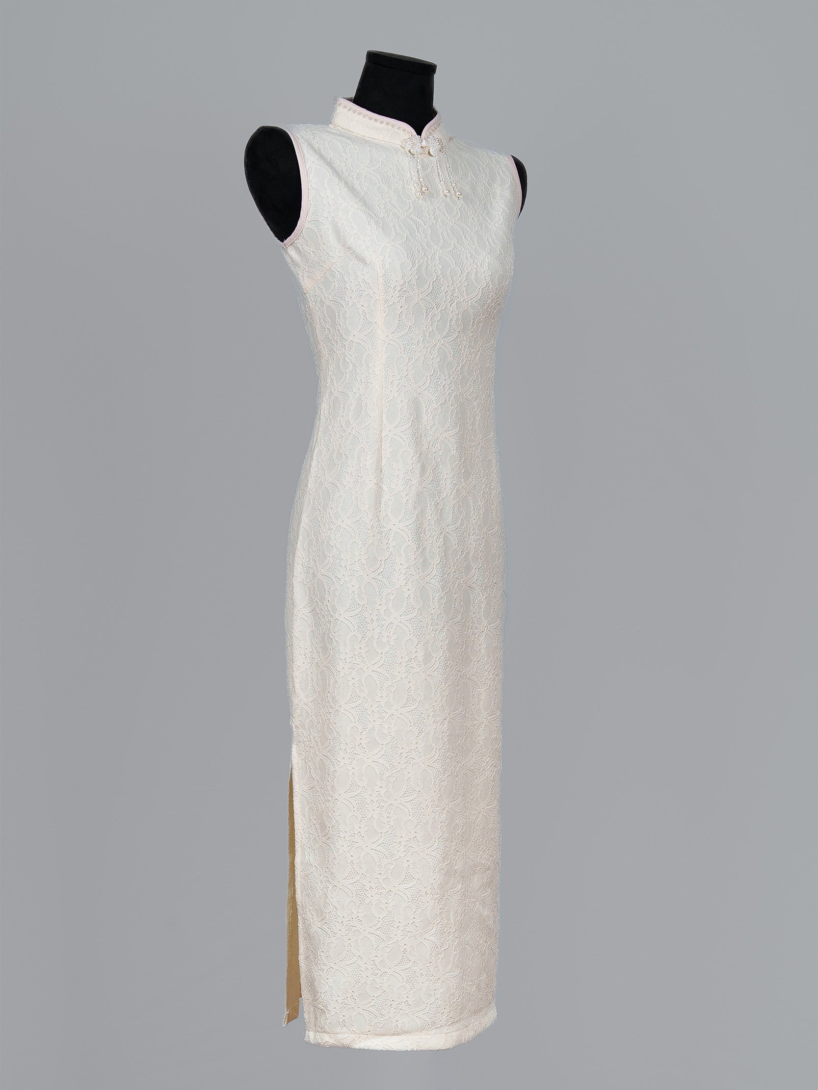 Women's Lace Cheongsam Set with Bolero Jacket