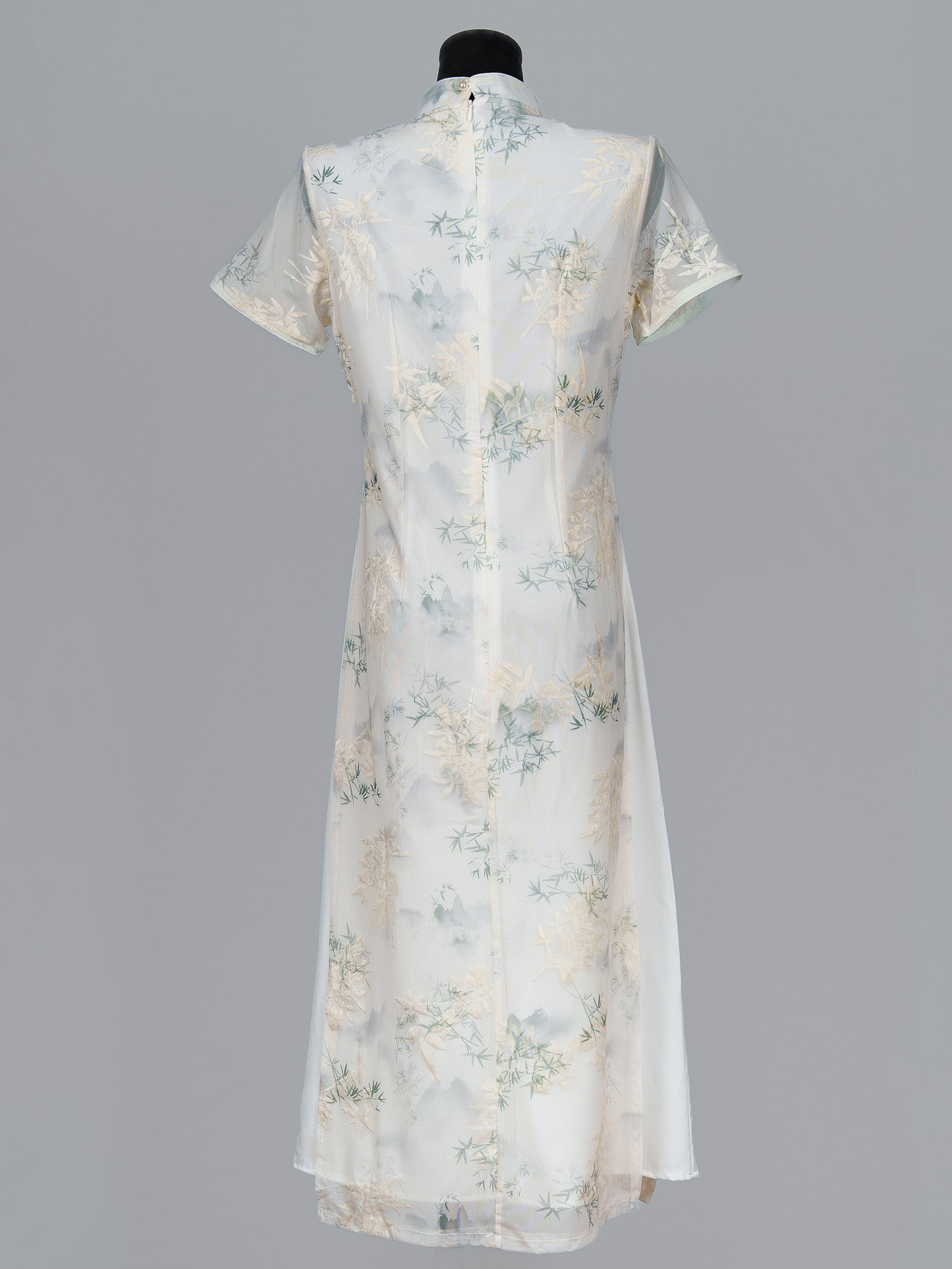 Women’s Misty Bamboo Landscape Cheongsam