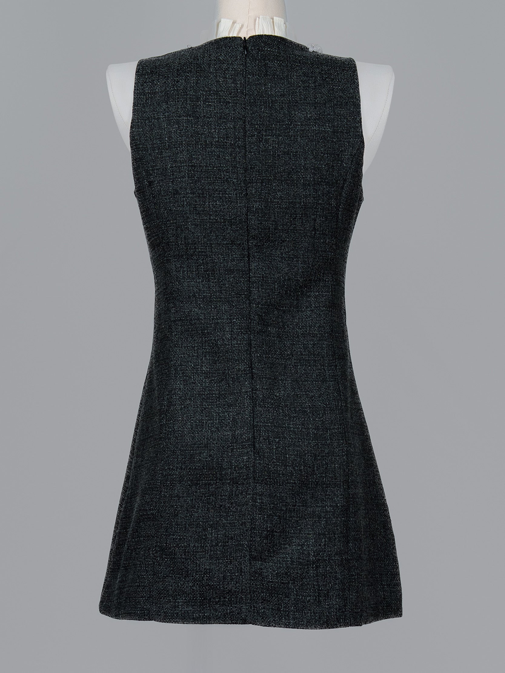 Pearl Blossom Tweed Mini Dress