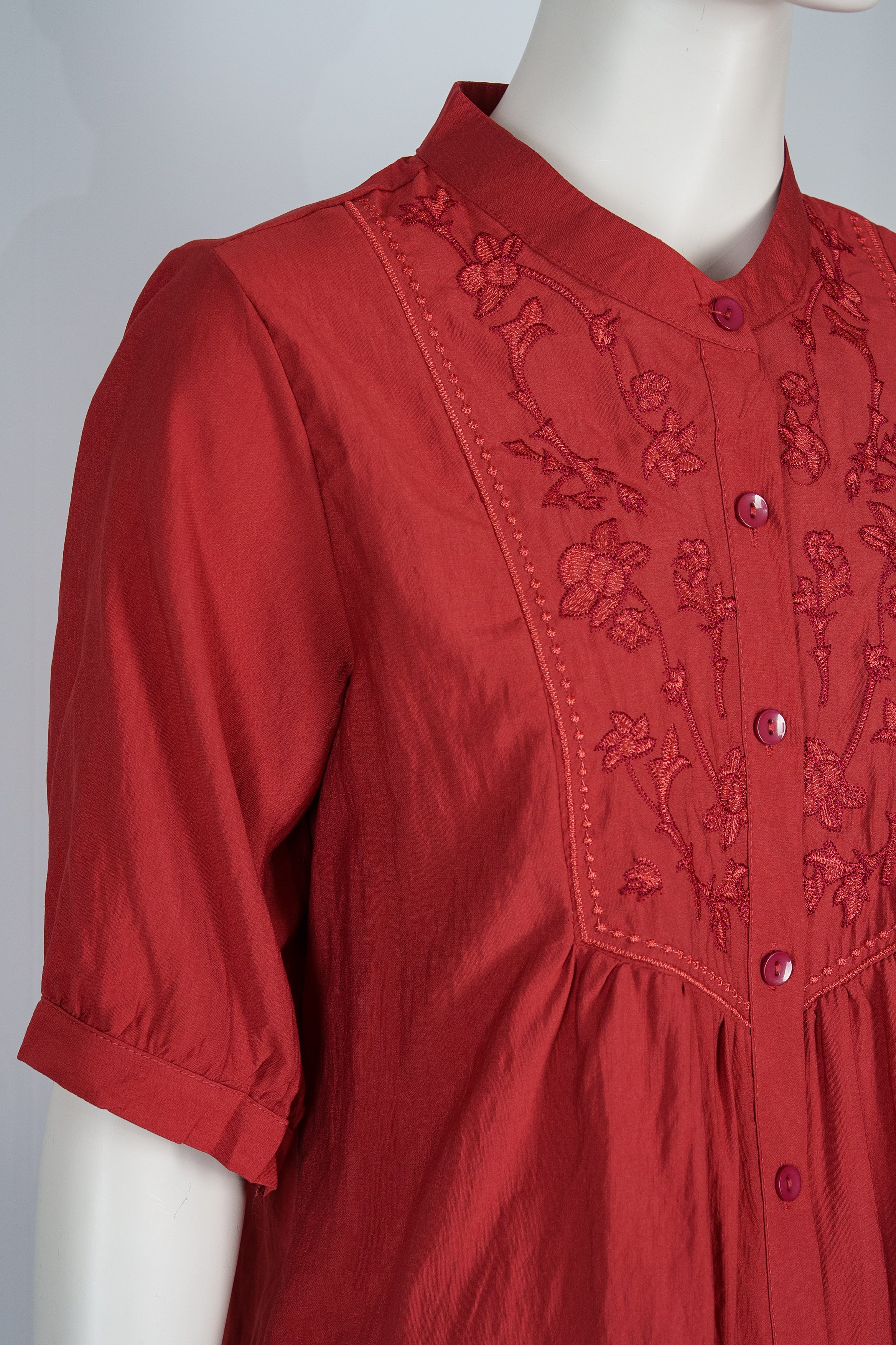 Botanic Embroidered Blouse