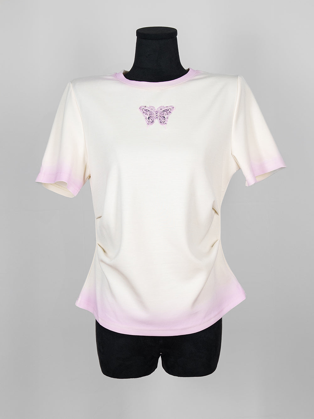 Butterfly Accent Gradient Tee