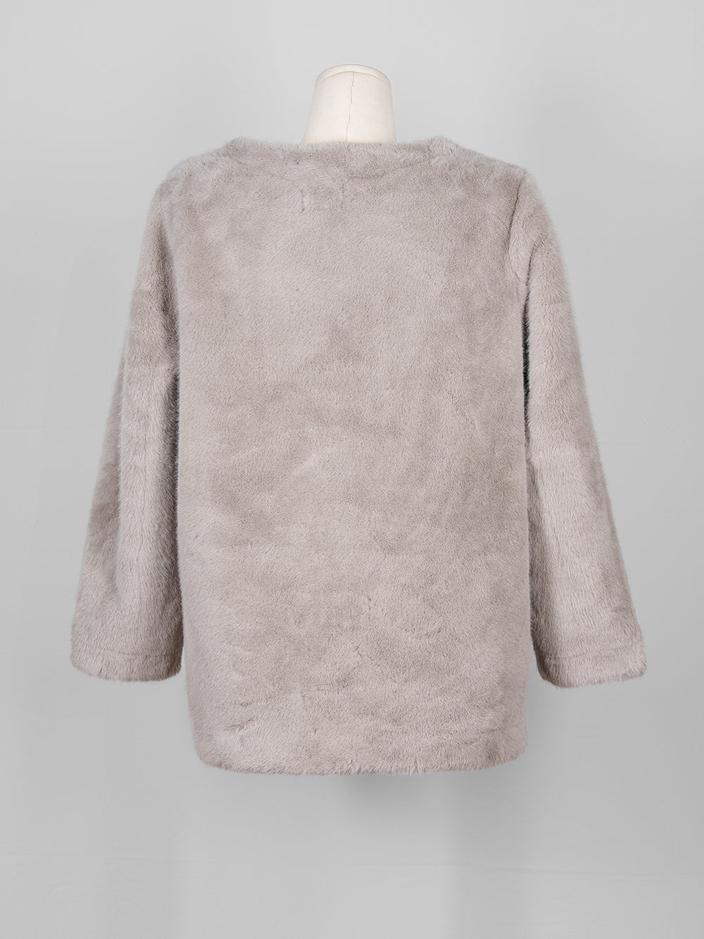 Ava Fur Jacket with Buttons