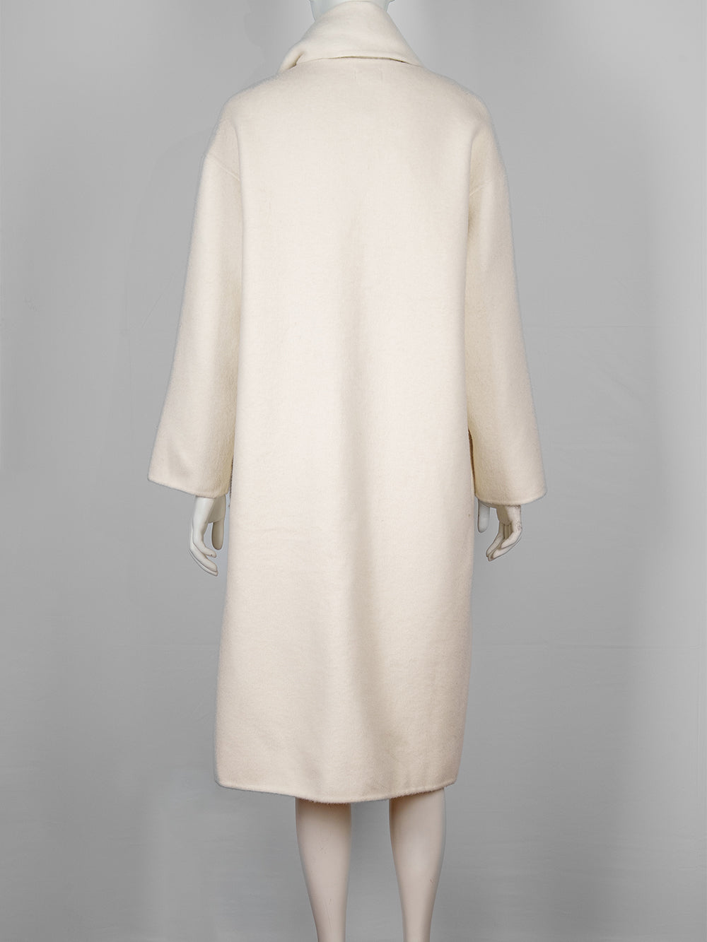 Vinie Wool Coat with Scarf