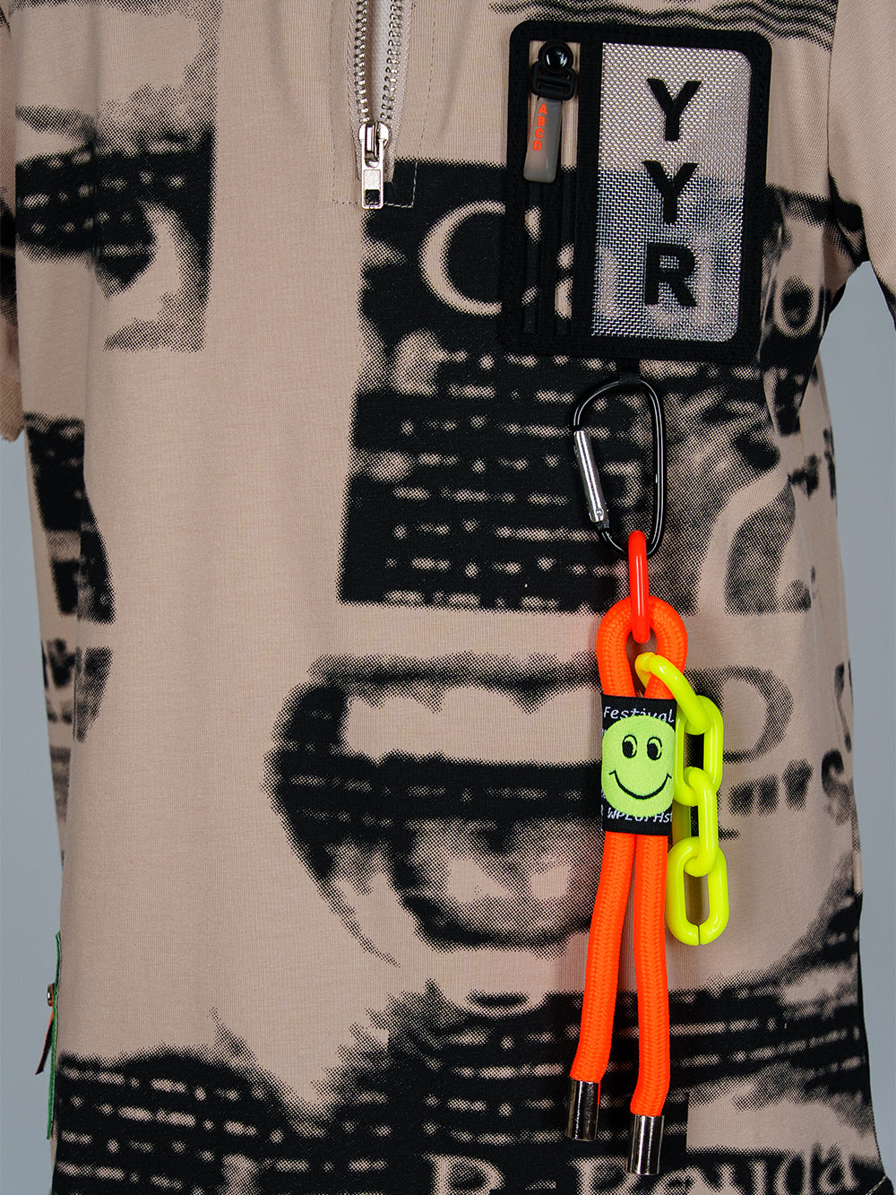 Graphic Print Polo Shirt
