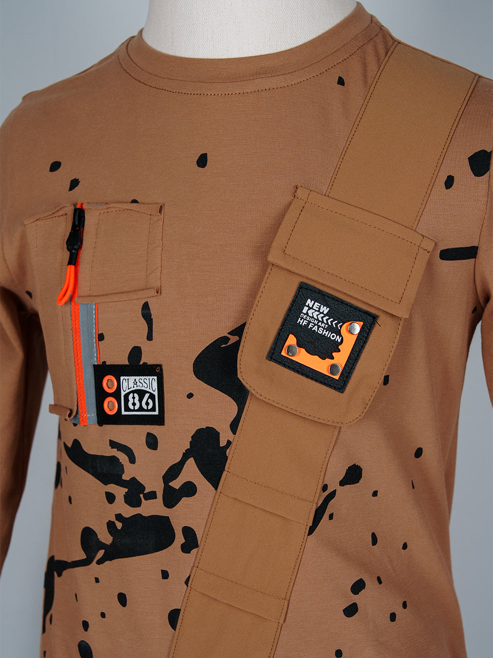 Camo Cargo Pocket T-shirt