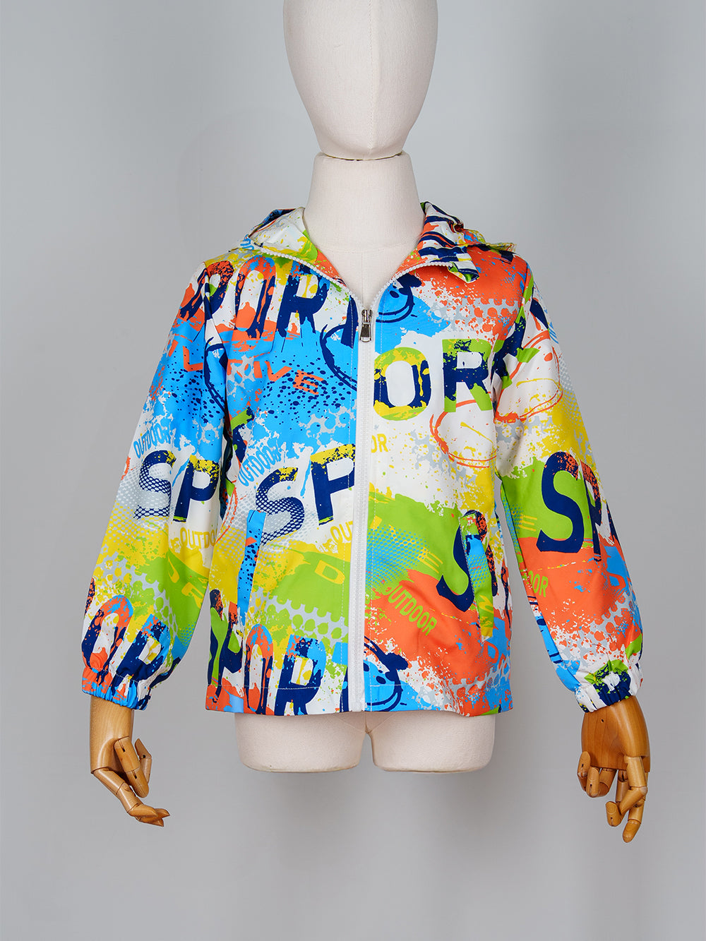 Eros Zip Sports Jacket with Hoodie