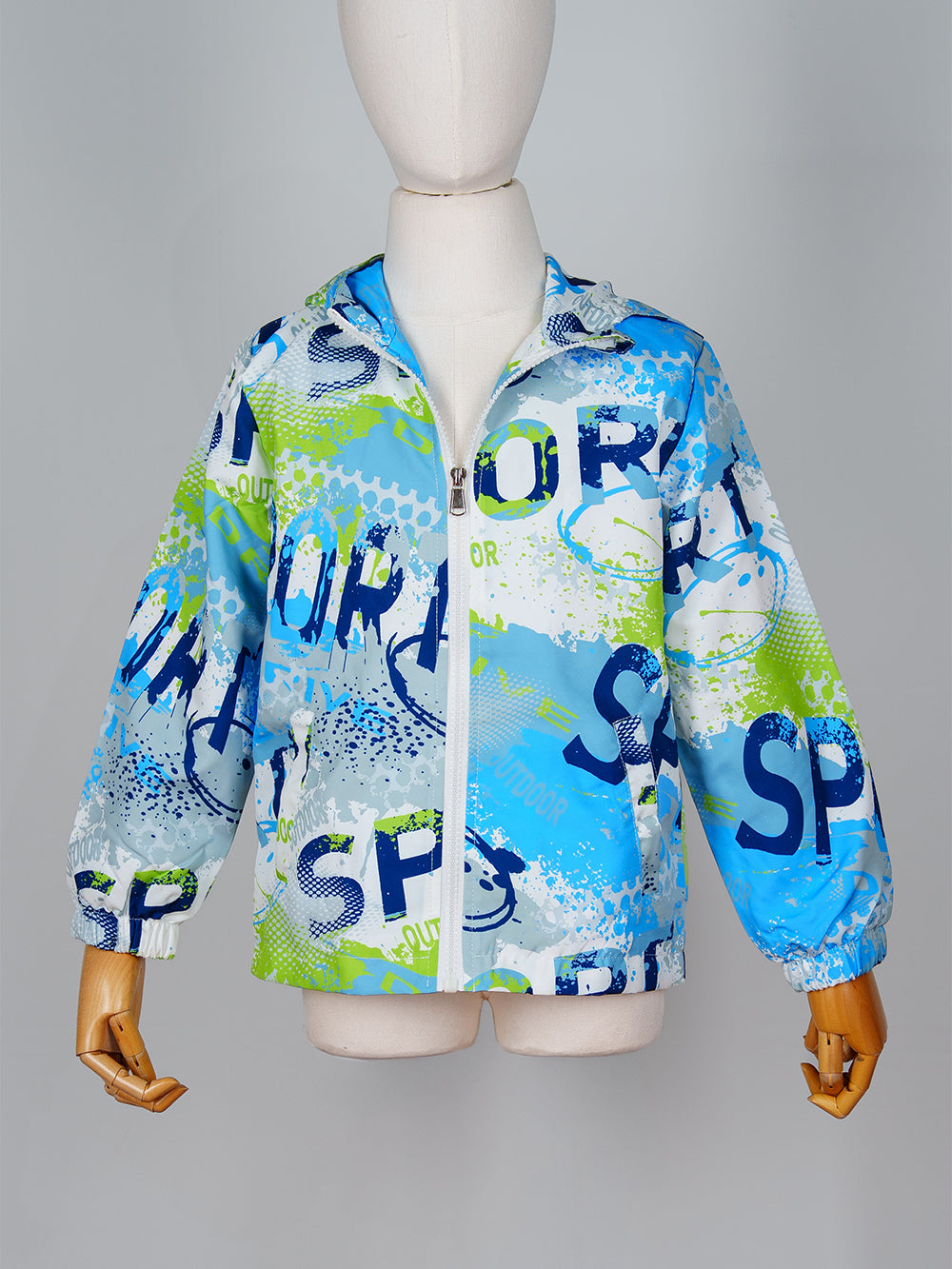 Eros Zip Sports Jacket with Hoodie