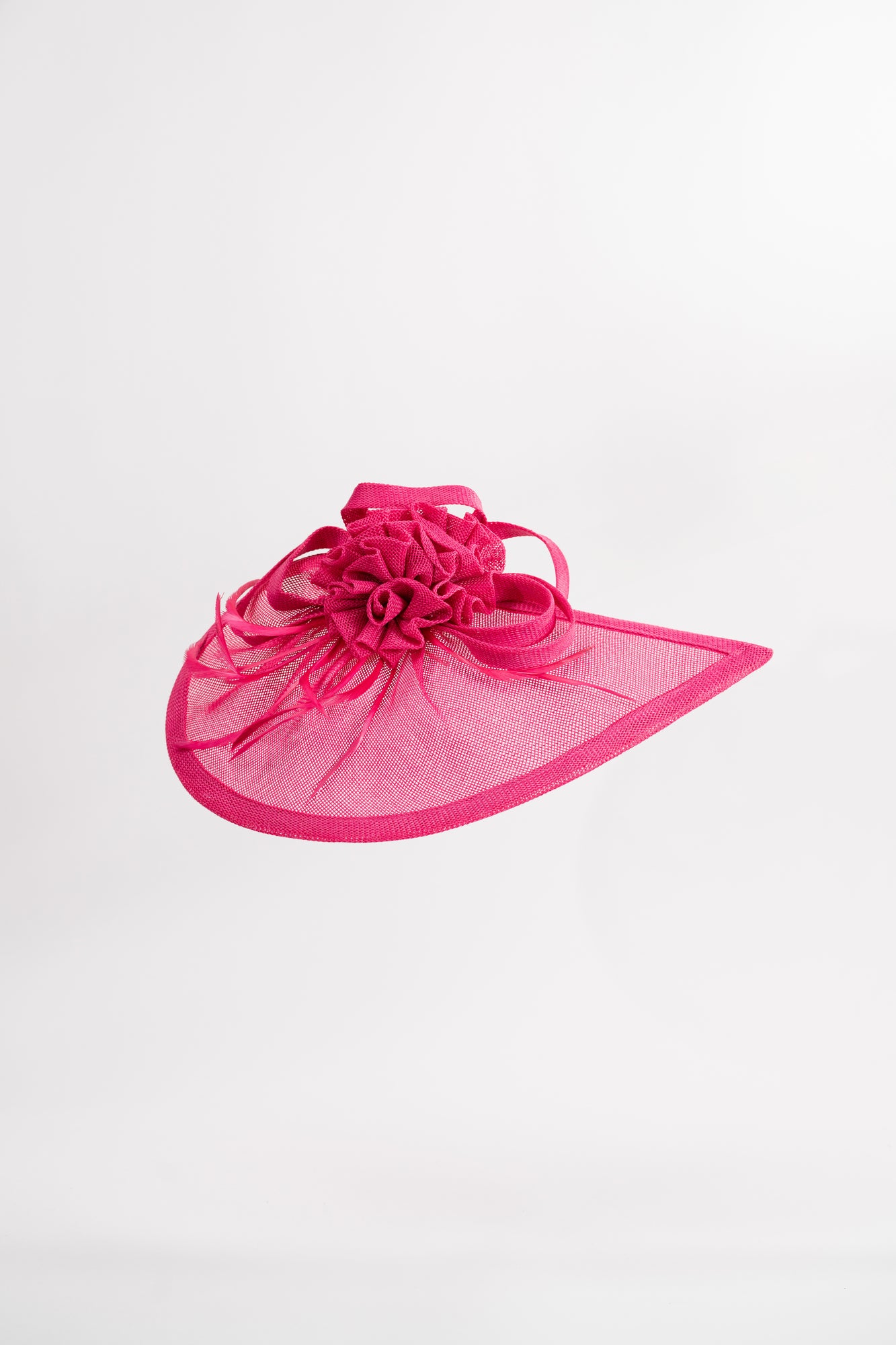 Rosette Whirl Fascinator Hat
