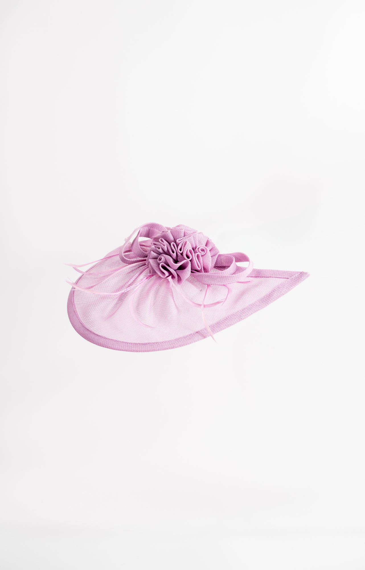 Rosette Whirl Fascinator Hat
