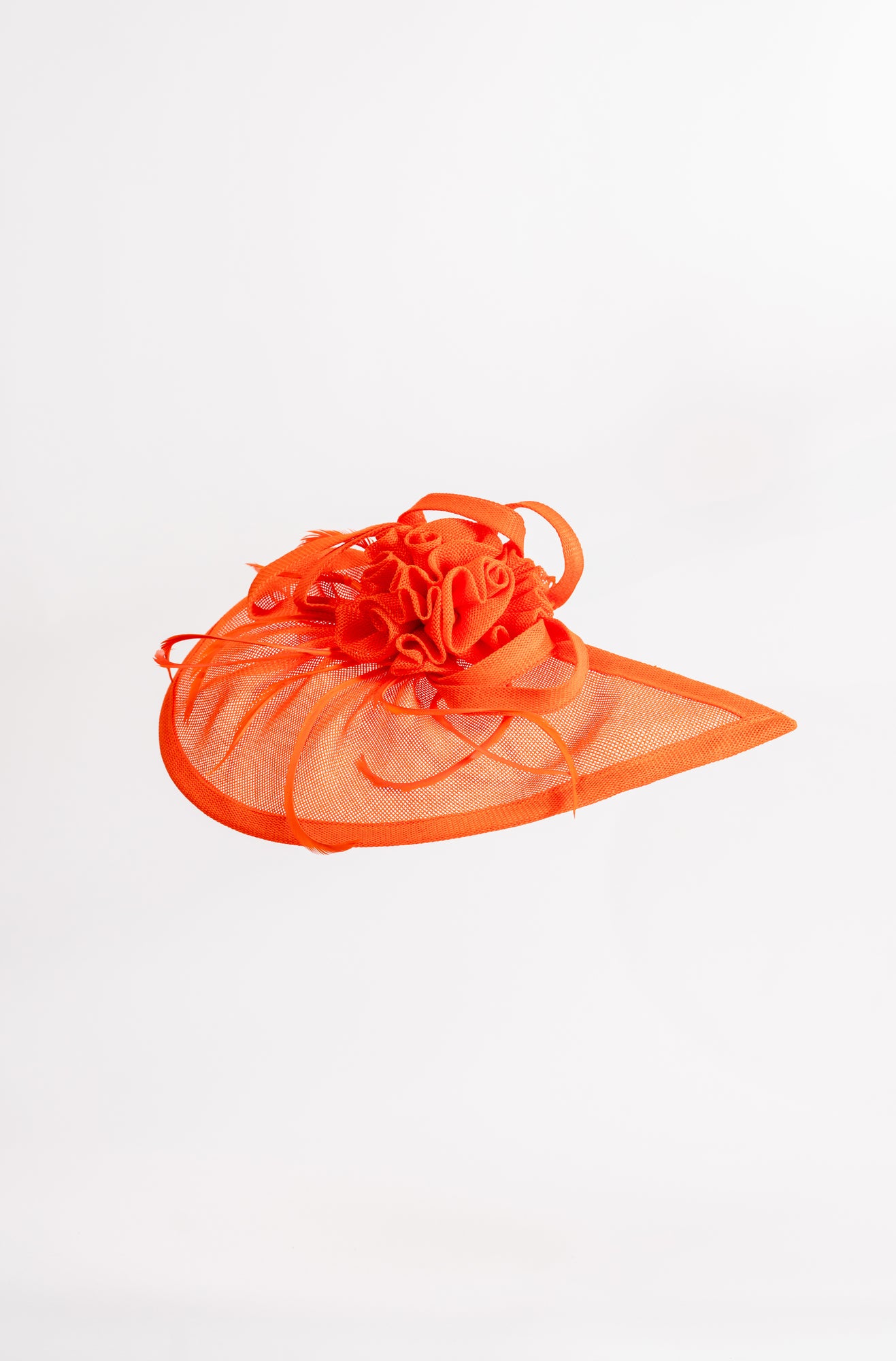 Rosette Whirl Fascinator Hat