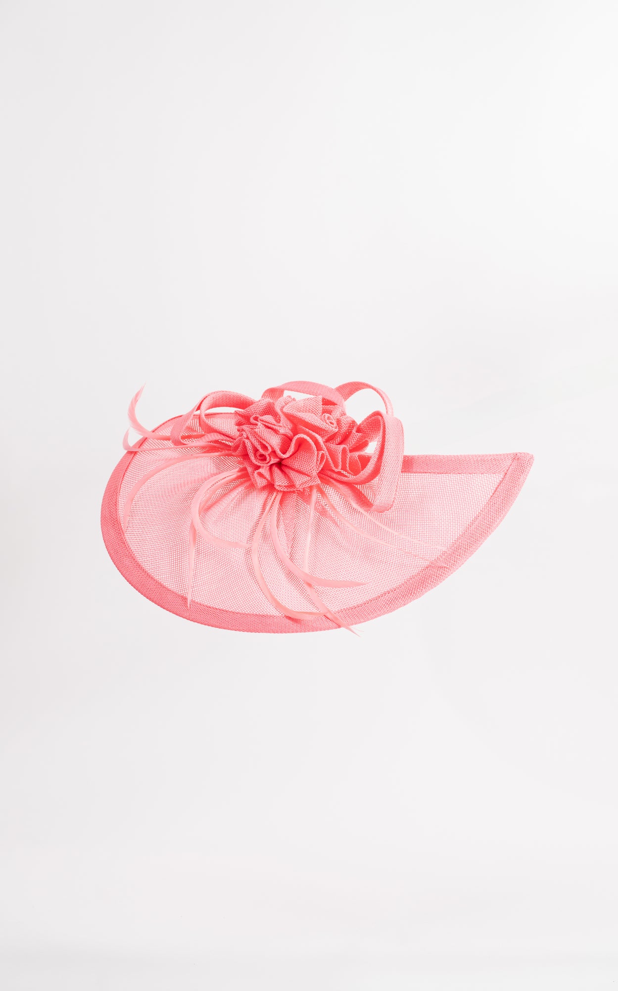 Rosette Whirl Fascinator Hat