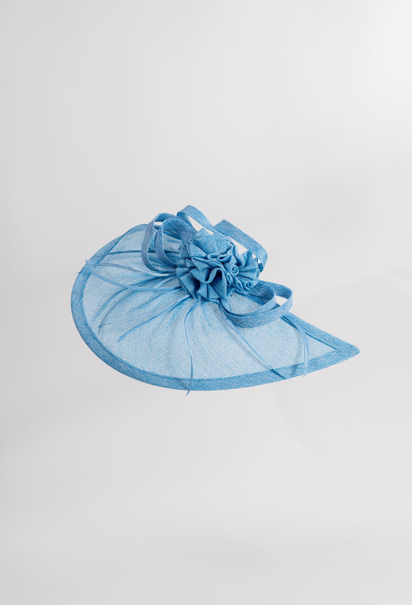Rosette Whirl Fascinator Hat
