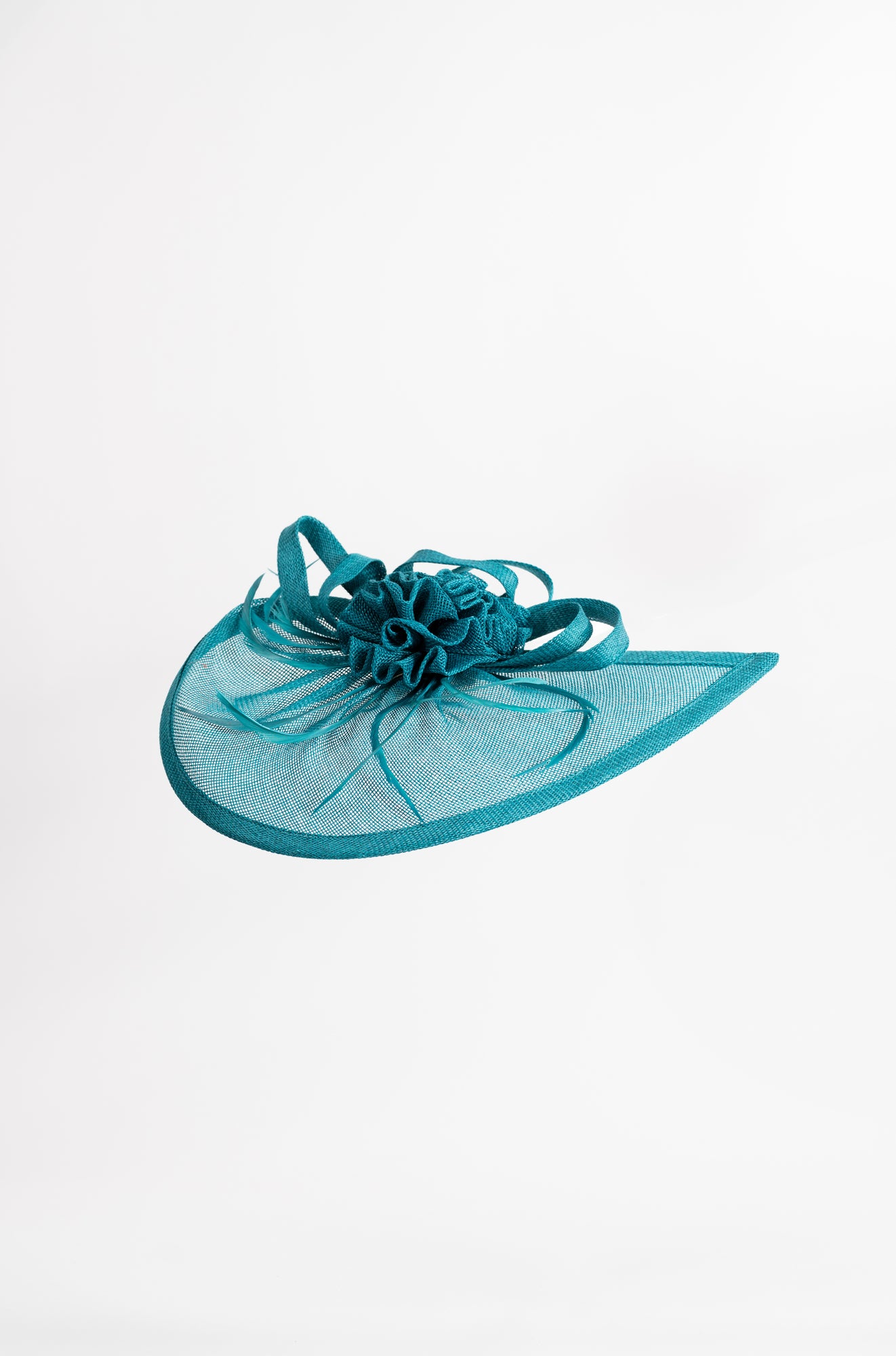 Rosette Whirl Fascinator Hat