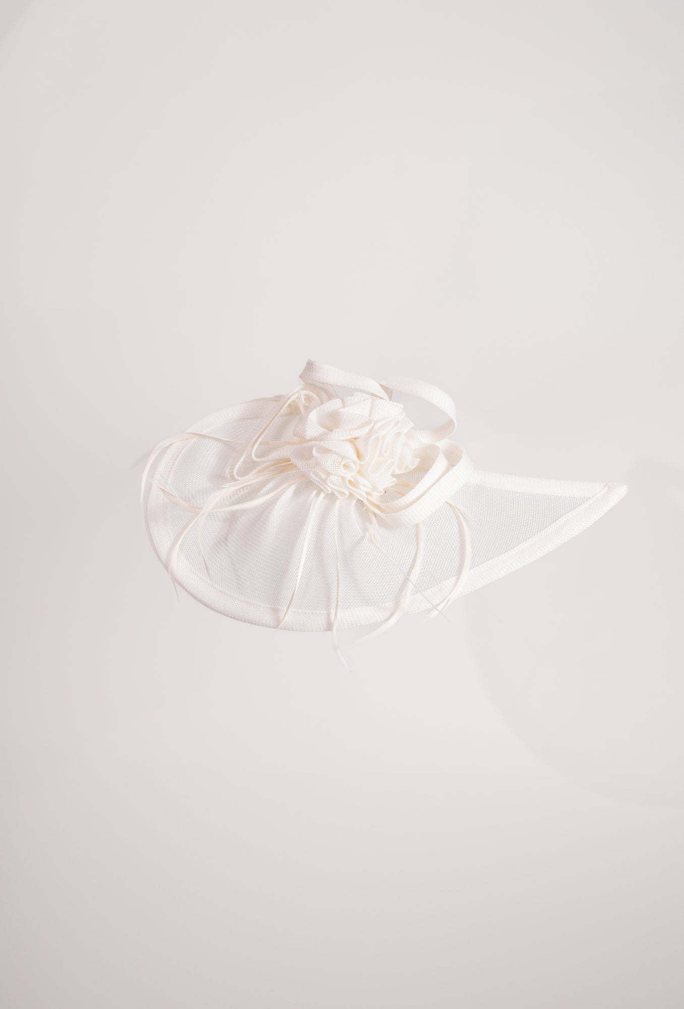 Rosette Whirl Fascinator Hat