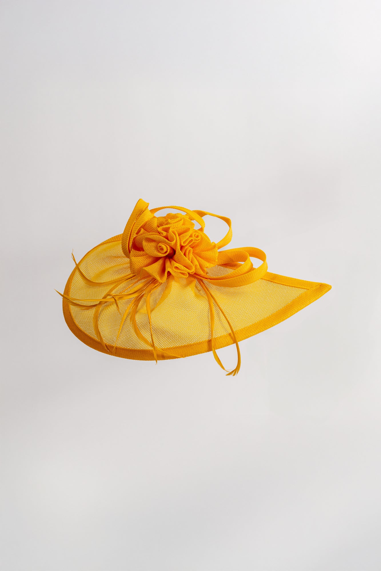 Rosette Whirl Fascinator Hat