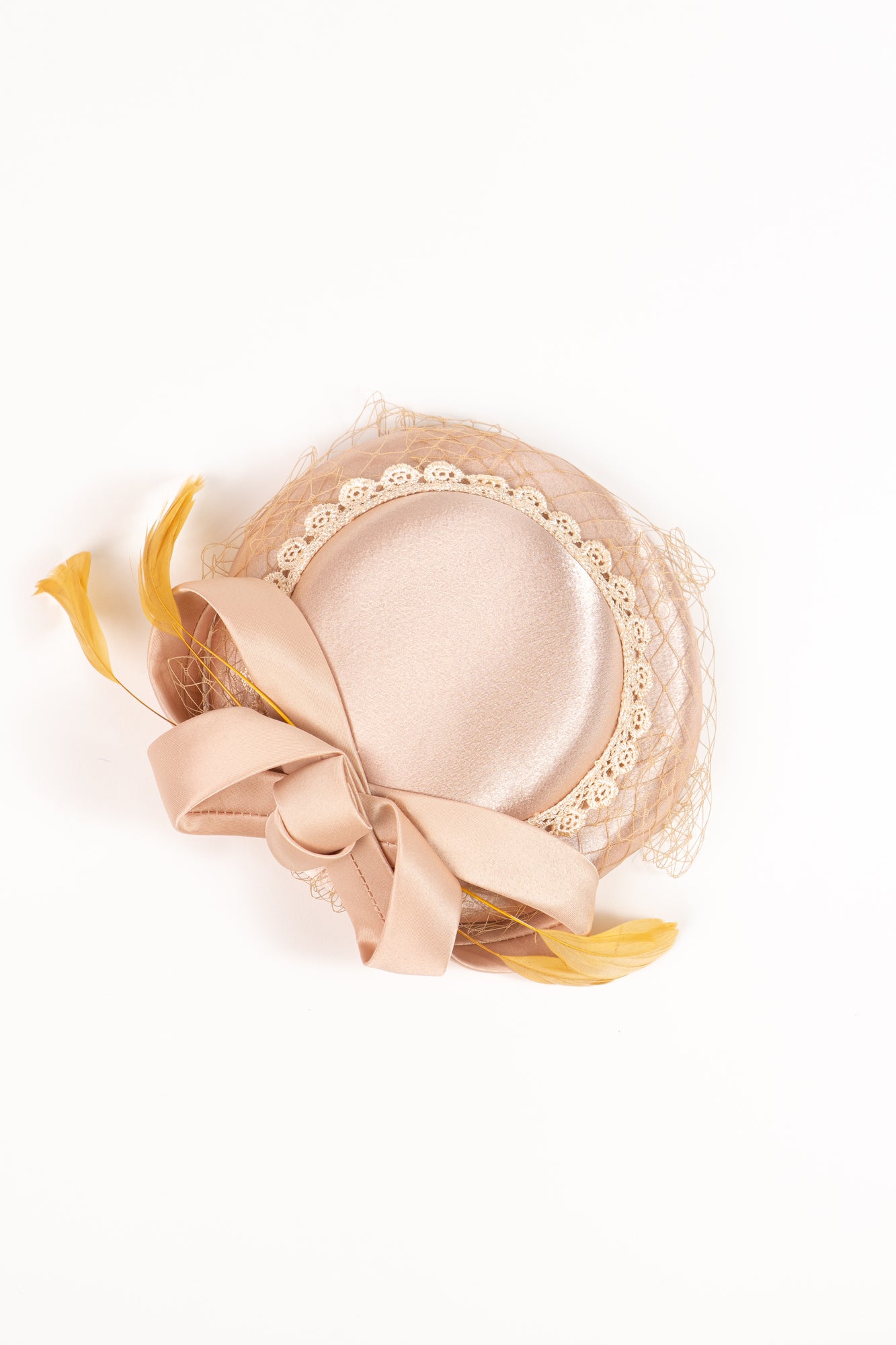 Satin Bow Hat Fascinator