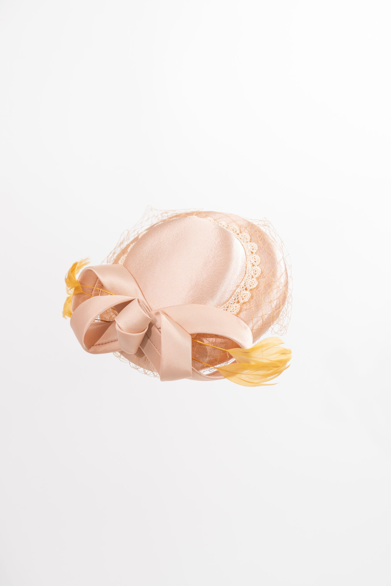 Satin Bow Hat Fascinator