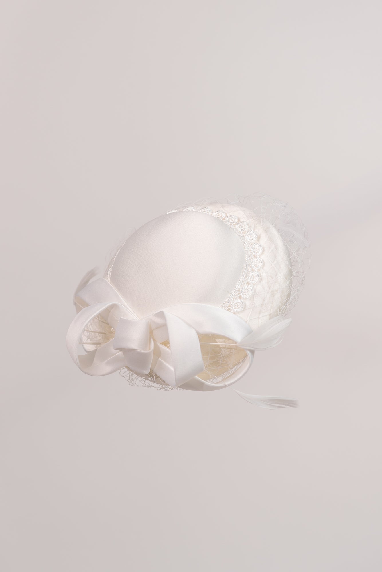 Satin Bow Hat Fascinator