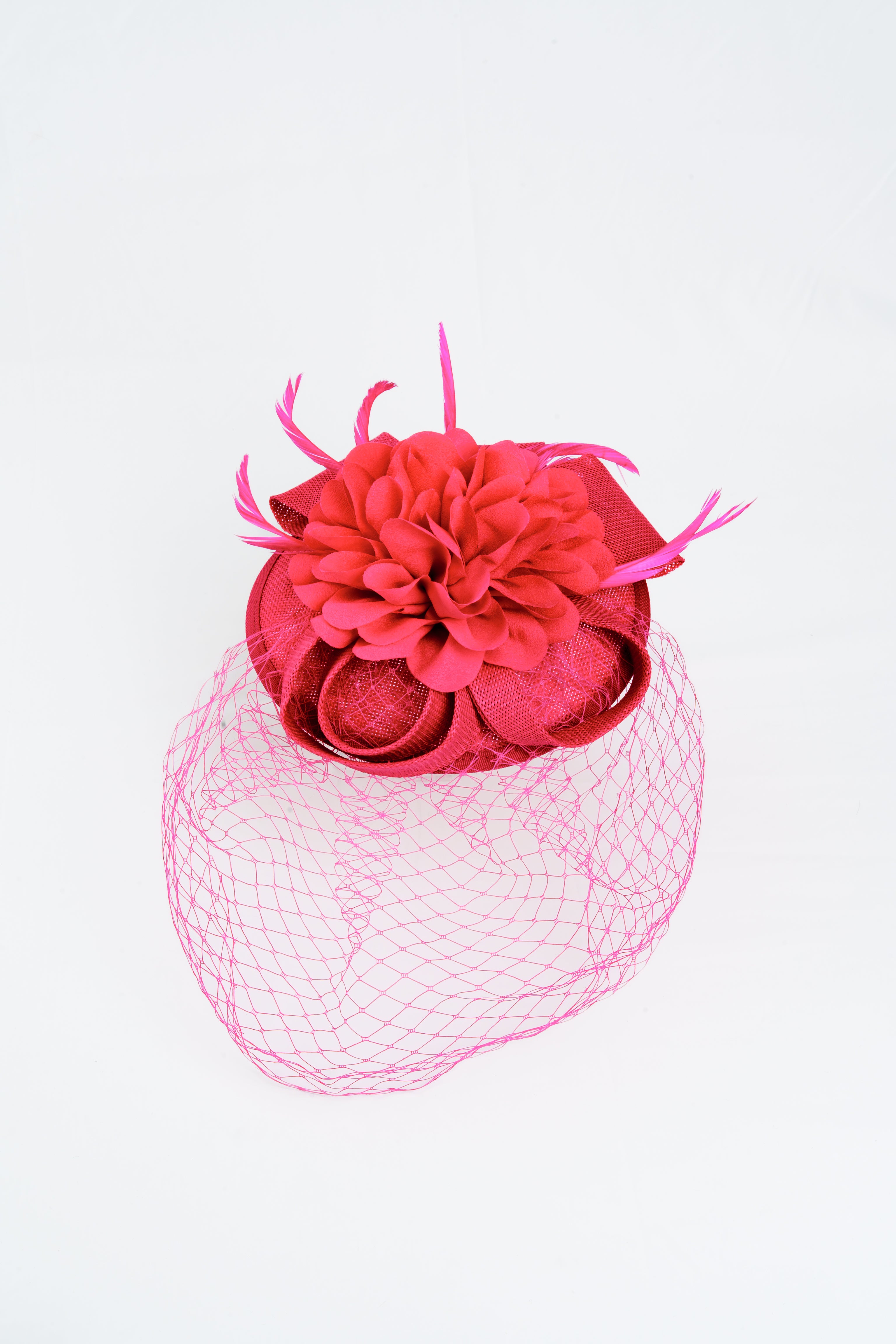 Large Fancy Flower Fascinator