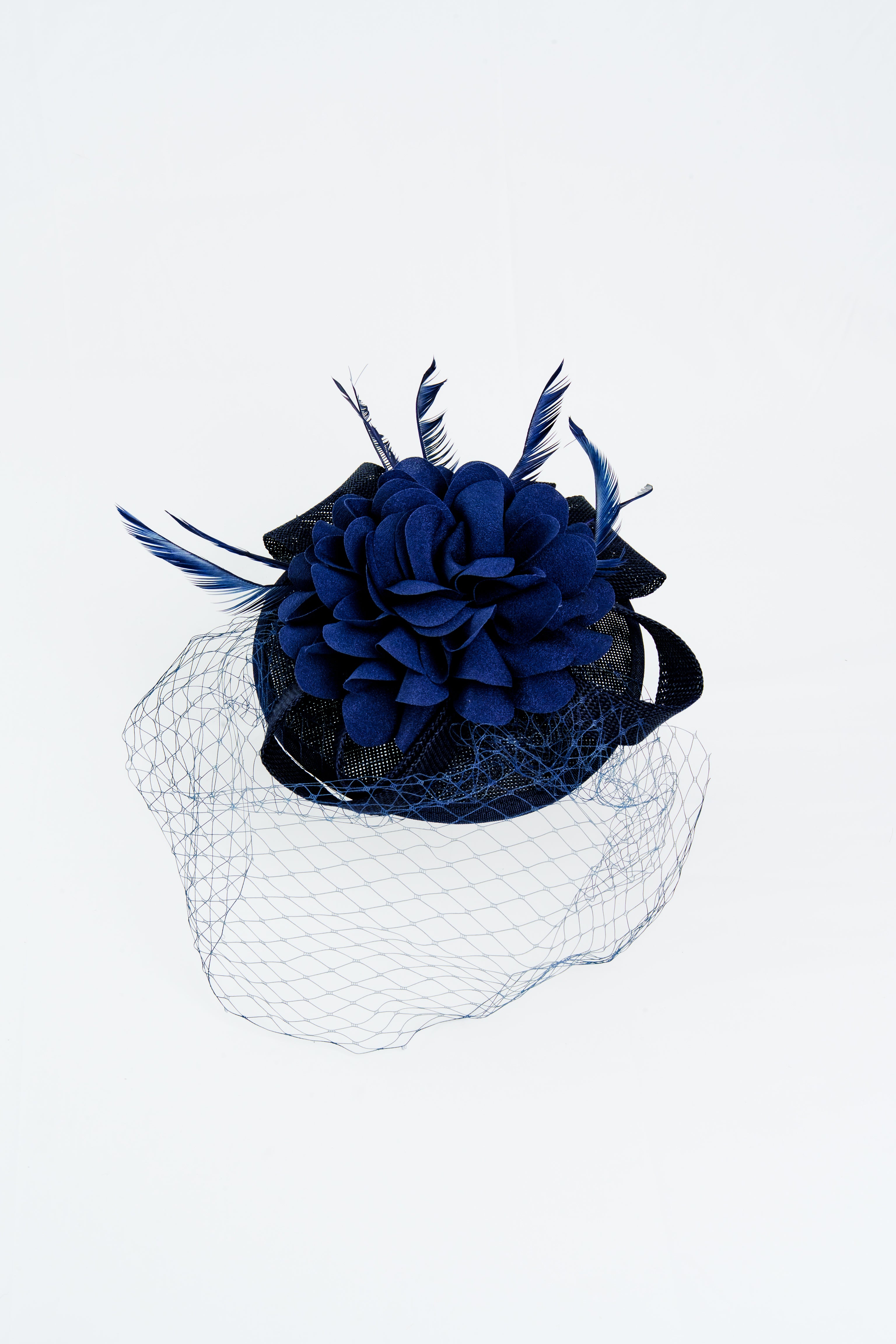 Large Fancy Flower Fascinator